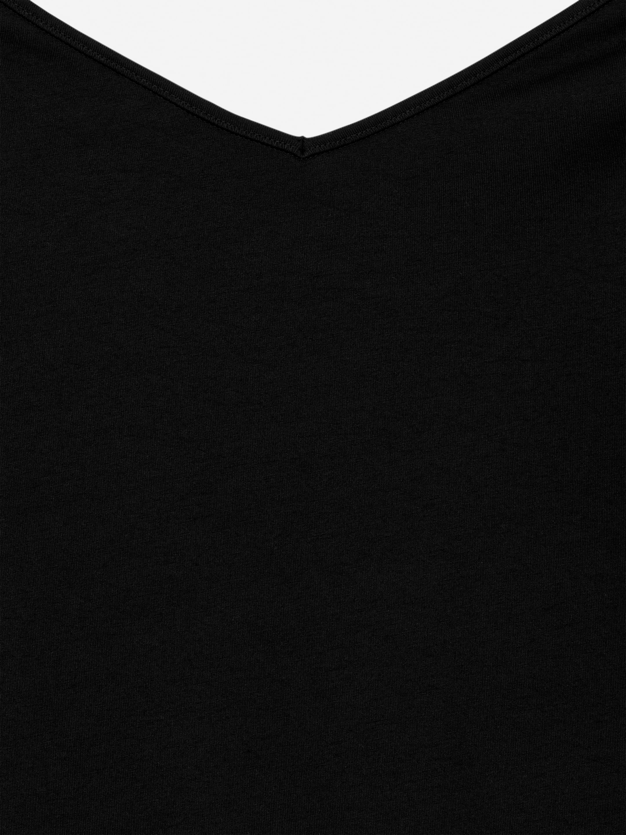 Grösseres Bild ansehen: Body mit V-Ausschnitt - Schwarz - DAMEN | H&M CH 6