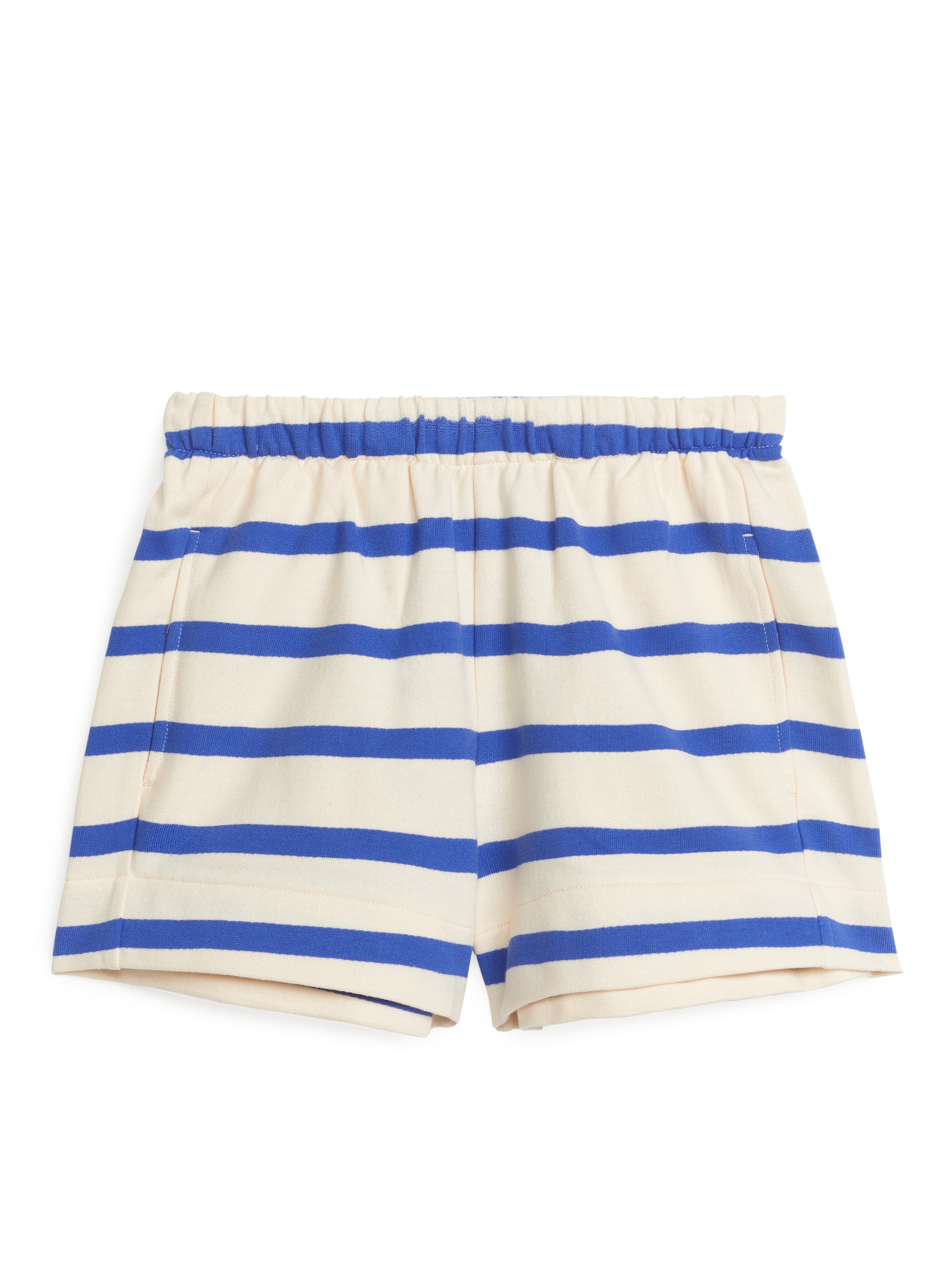 Shorts aus Frottee - Blau/Gestreift - Relaxed Fit - Kinder - StillMedia/DescriptiveStillLife - 3
