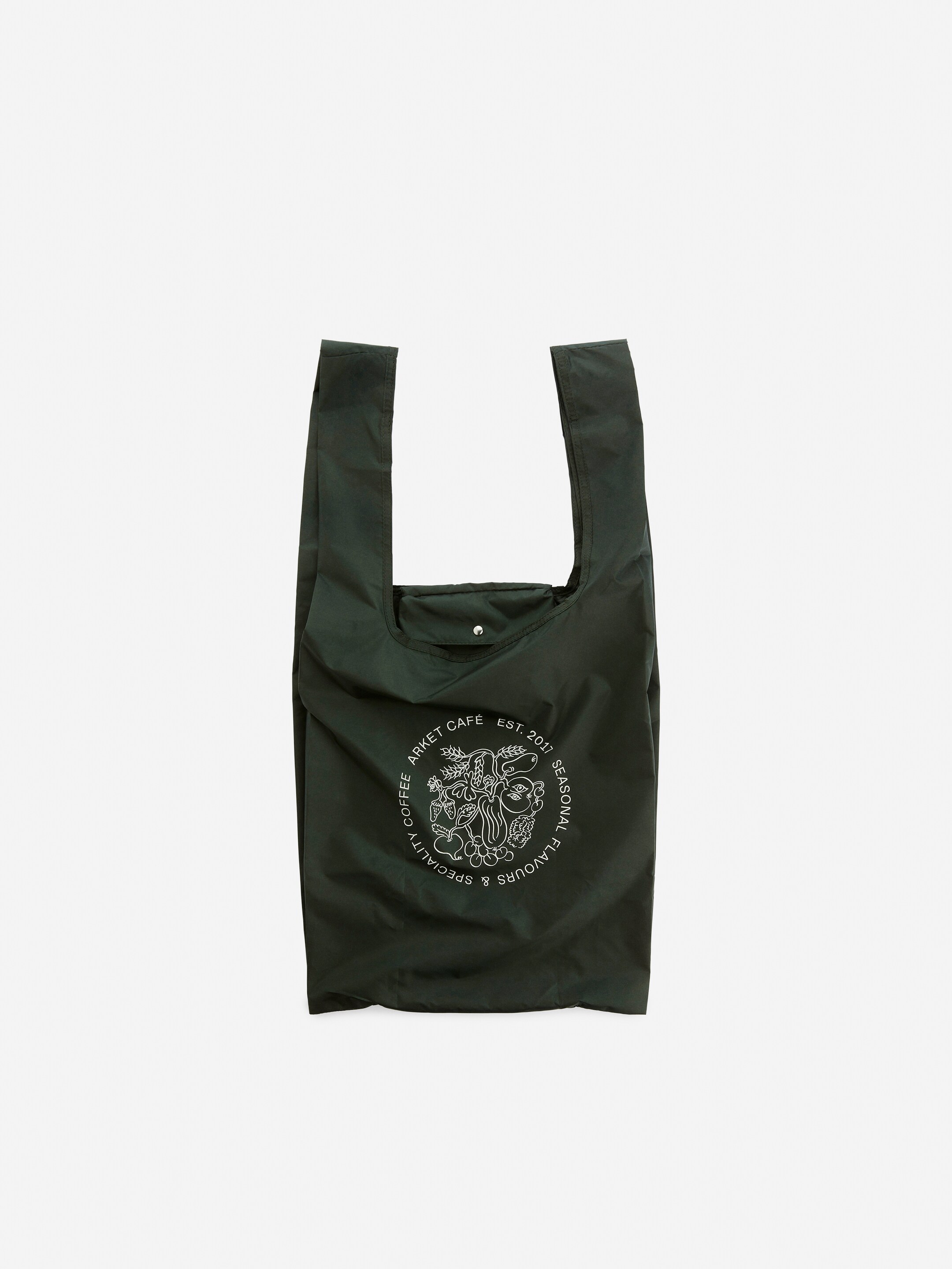 Grotere afbeelding bekijken: Opvouwbare ARKET CAFÉ draagtas - Donkergroen - HEREN | H&M NL 3