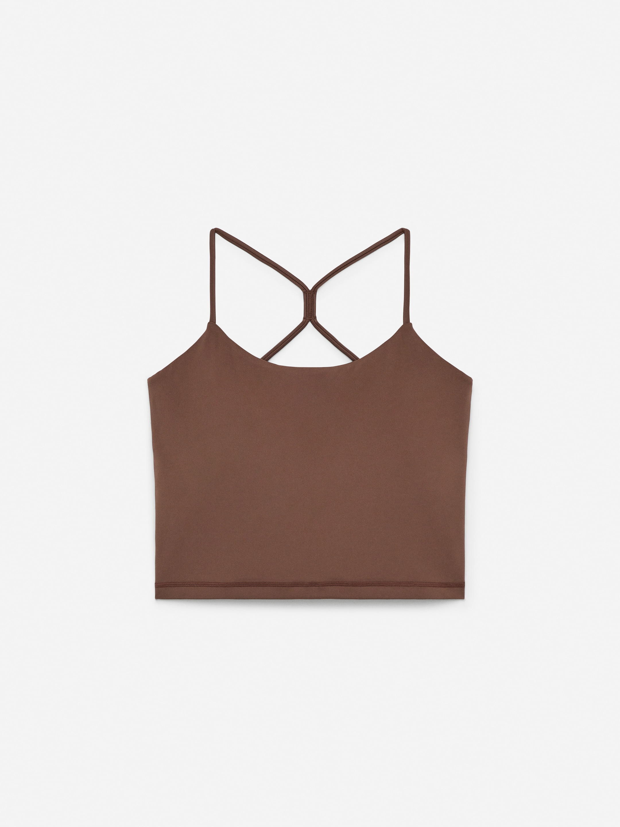 Soft Stretch Top-#856D5E-13817