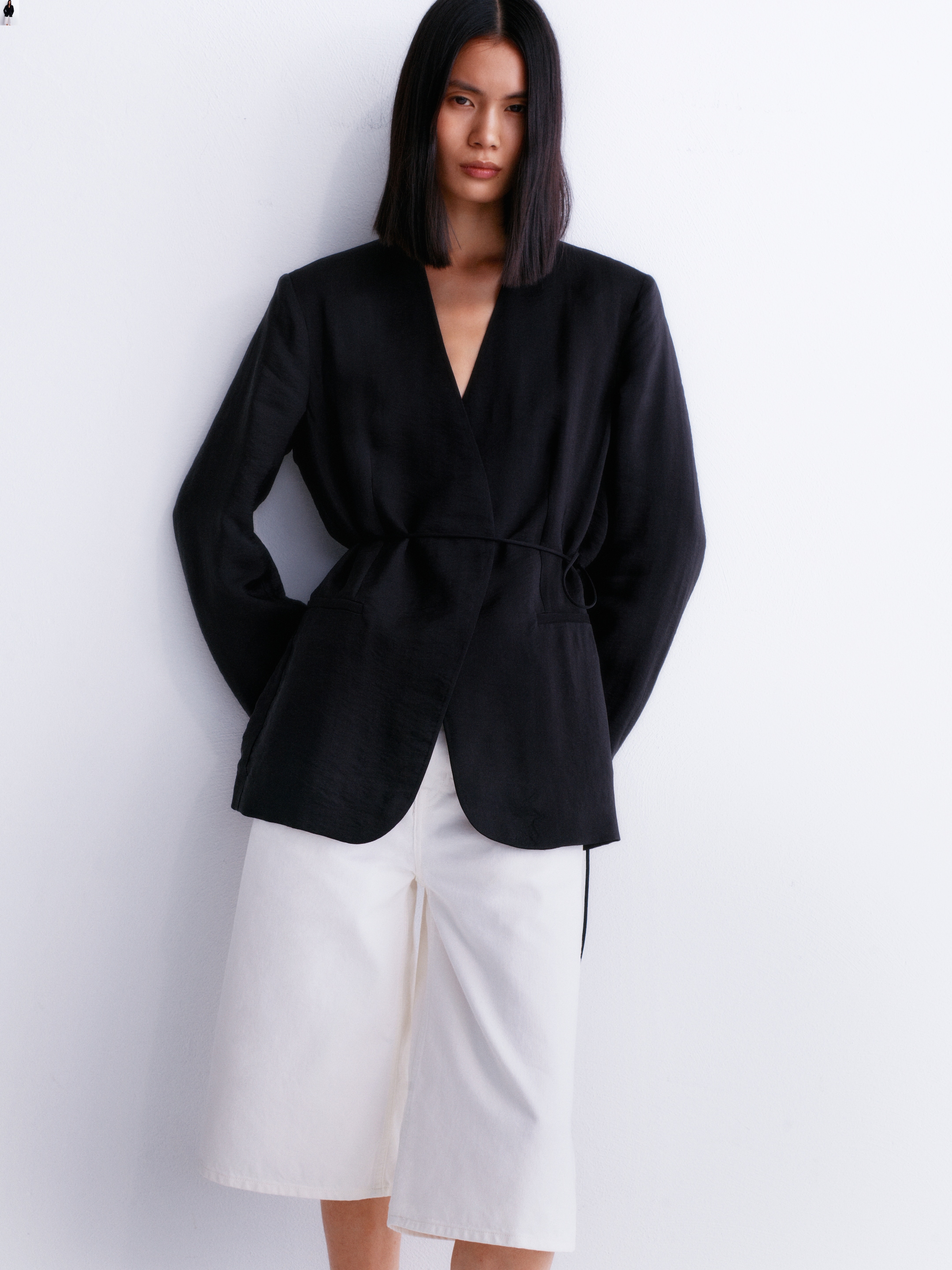 Blazer a portafoglio - Nero - Regular fit - Women - StillMedia/Environmental - 1