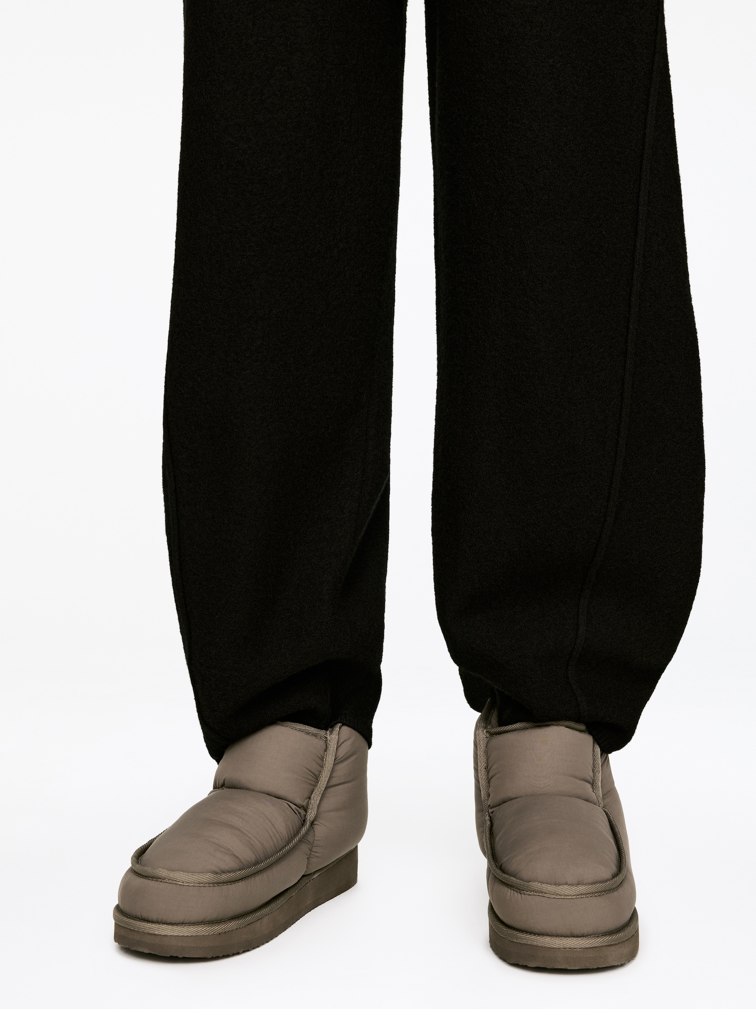 Padded Booties - Dark Mole - 1