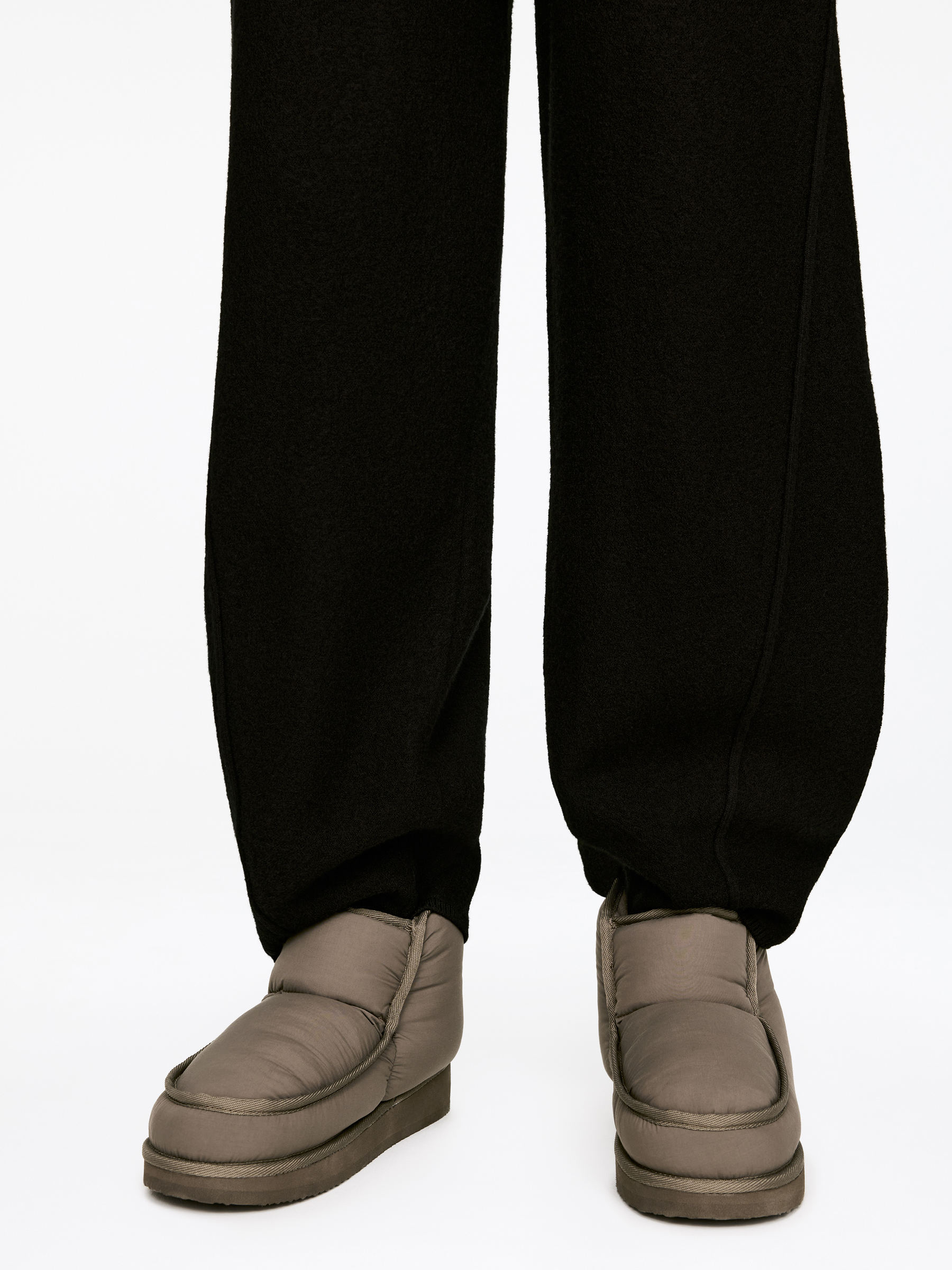 Stiefel mit Füllung-#6C655F-17580