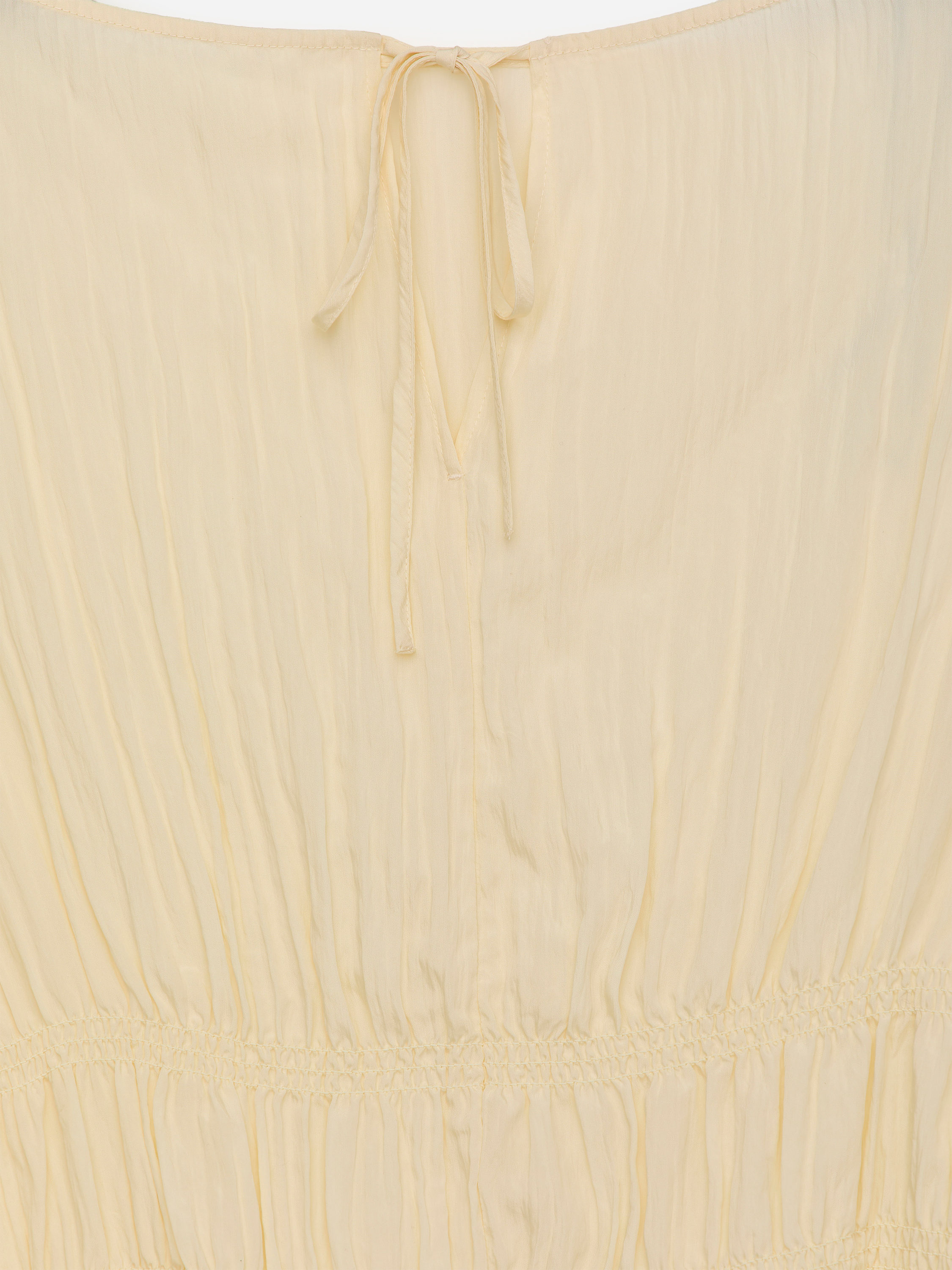 Smock Top - Light Beige - Slim fit - Women - StillMedia/DescriptiveDetail - 2
