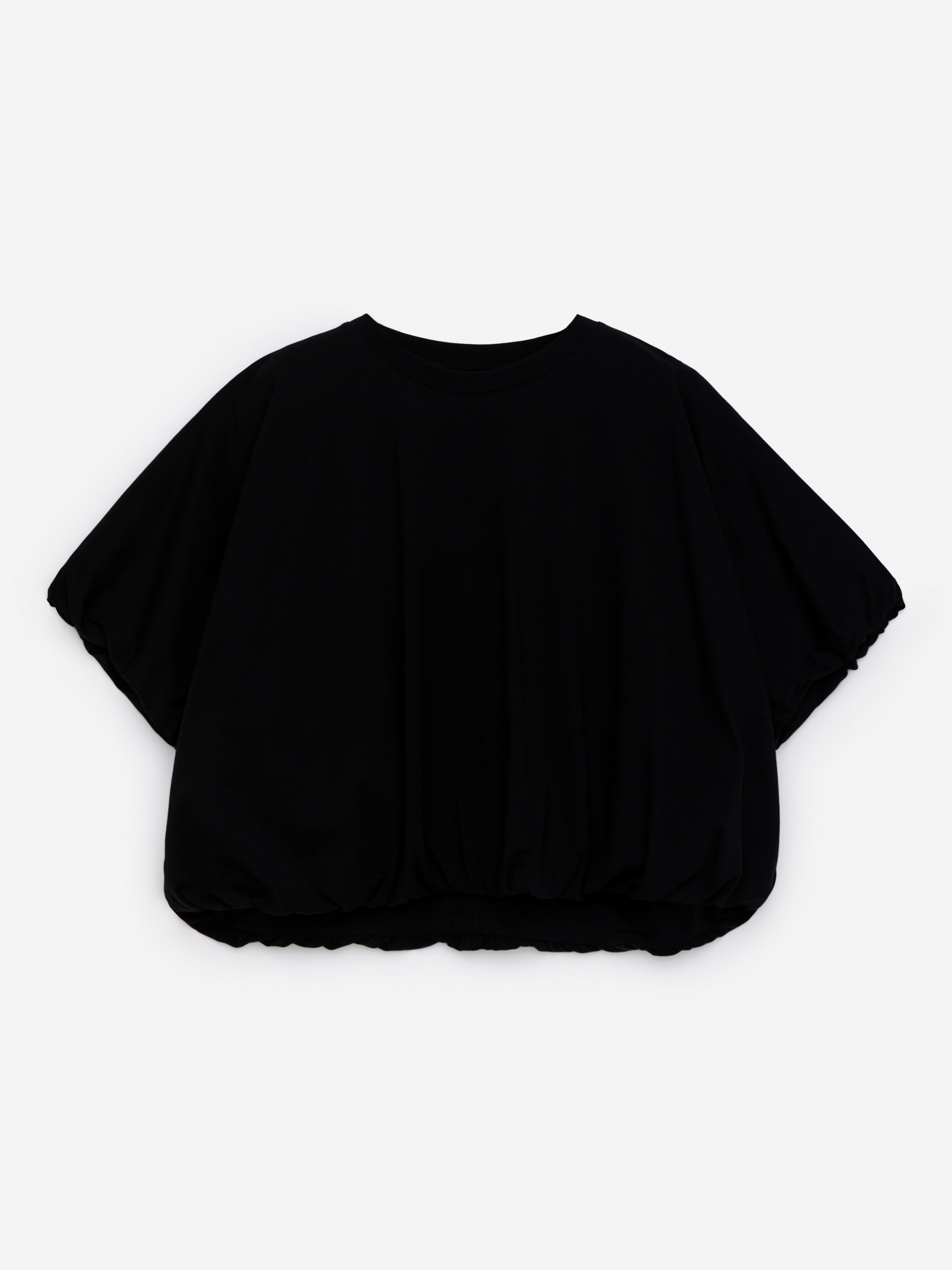 Ballon-T-Shirt - Schwarz