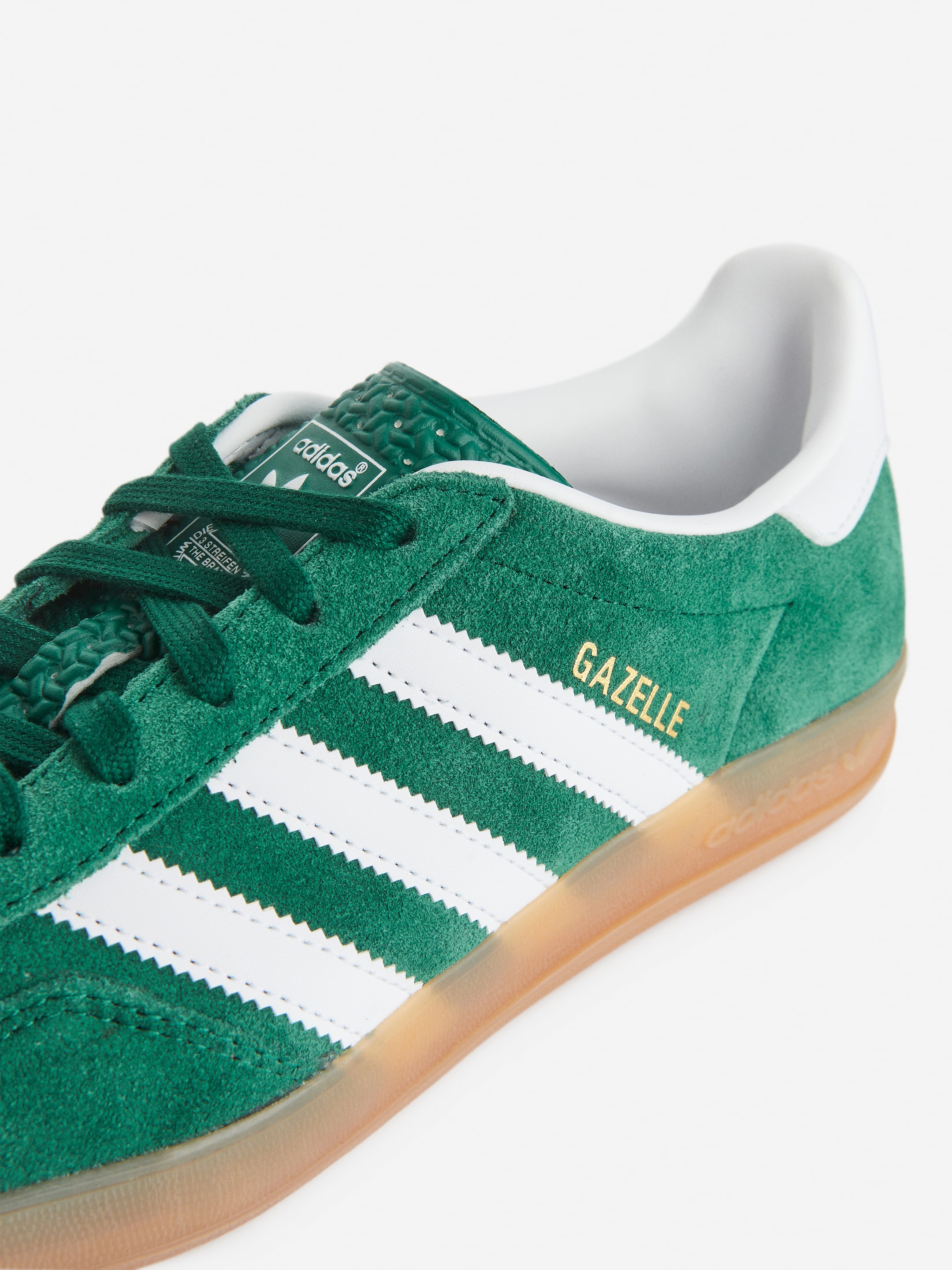 adidas Gazelle Indoor Trainers - Green - Women - StillMedia/DescriptiveDetail - 4
