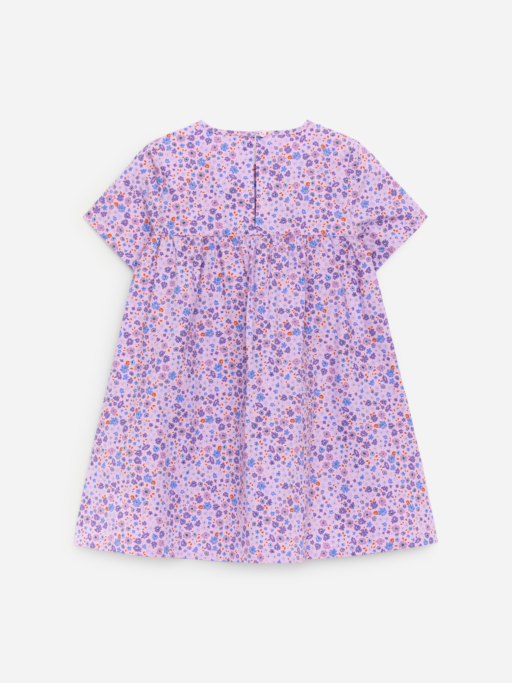 Cotton Dress - Lilac/Floral - Regular fit - Children - StillMedia/DescriptiveStillLife - 3