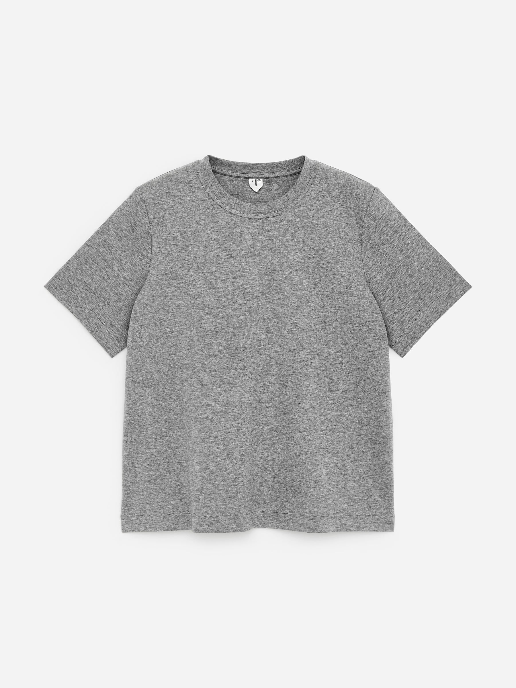 PEARL Heavyweight T-Shirt - Grey Melange - Regular fit - Women - StillMedia/DescriptiveStillLife - 25