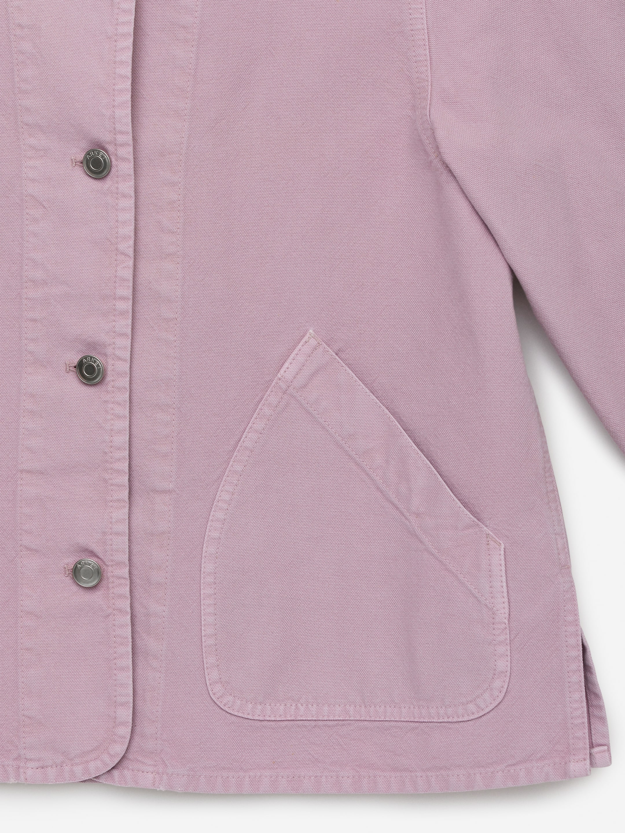 Overshirt i canvas - Lila - Relaxed fit - Women - StillMedia/DescriptiveDetail - 1