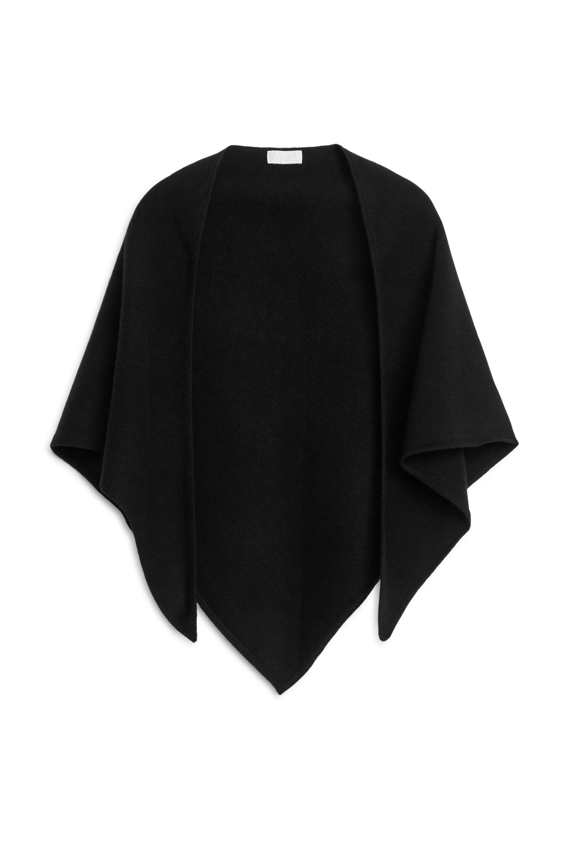 Vis større bilde: Trekantet skjerf i cashmere-ull - Svart - Ladies | H&M NO 1