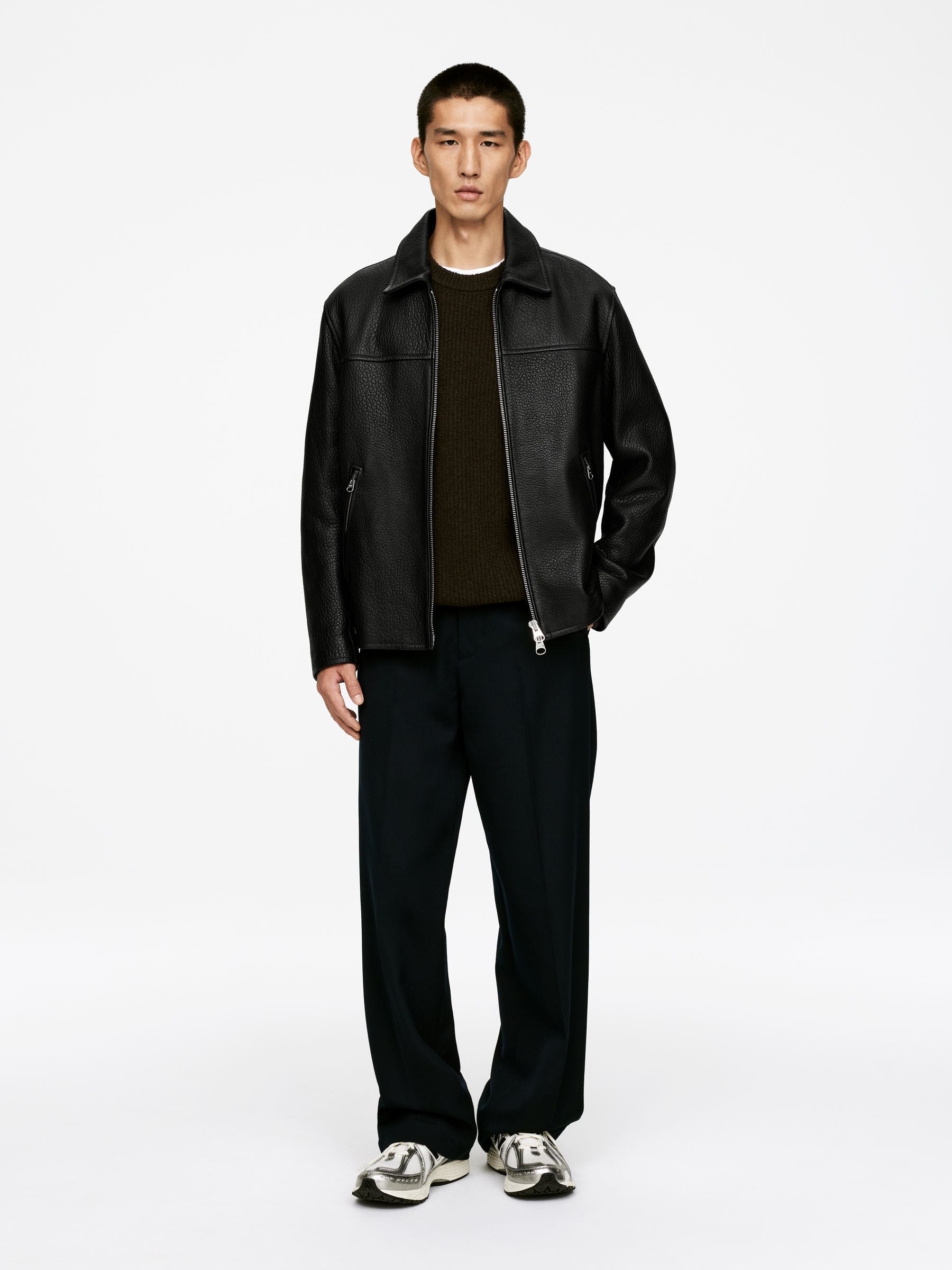 Läderjacka-#272628-12276