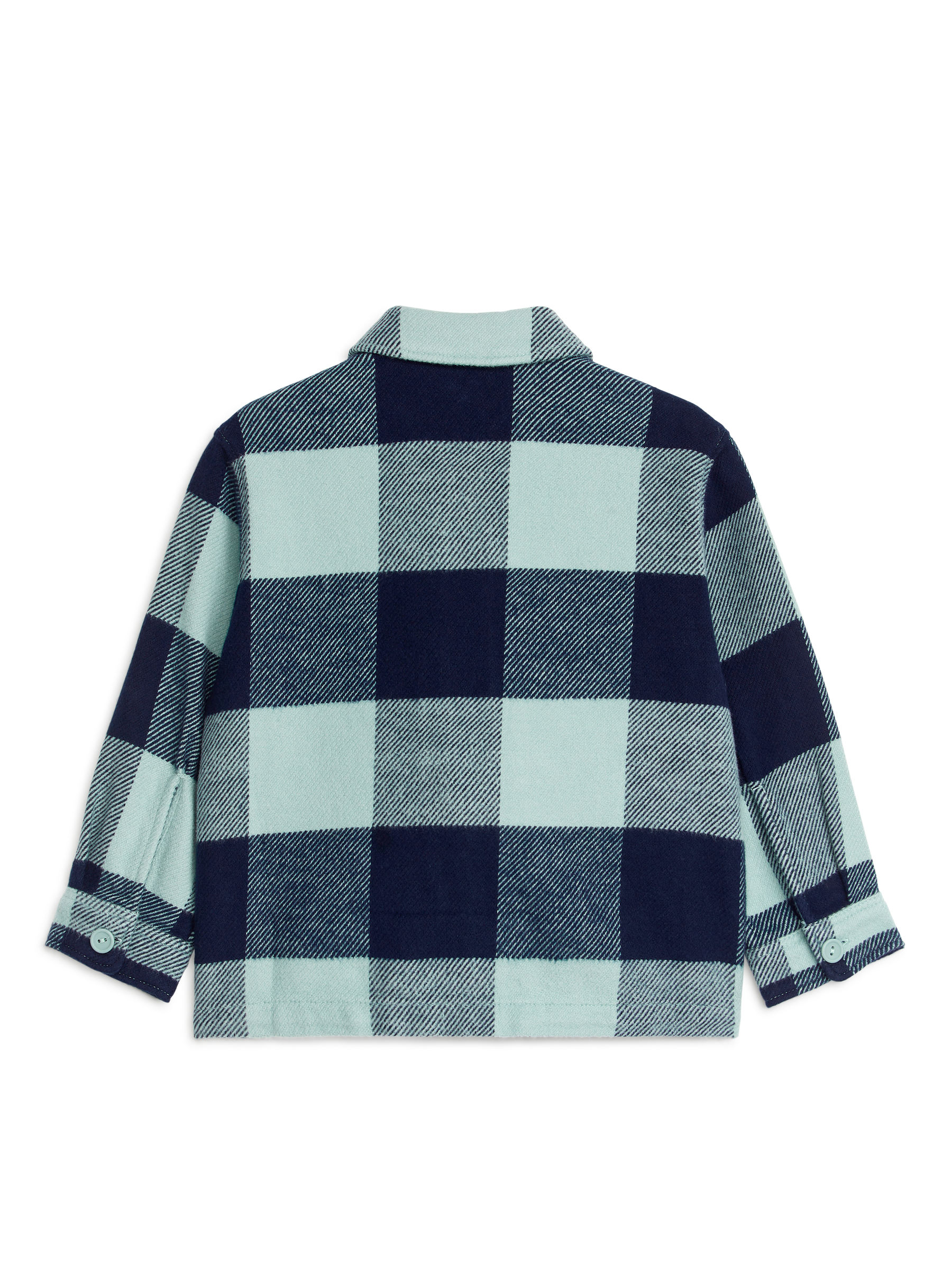 Overshirt mit Reißverschluss - Mintgrün/Dunkelblau - Regular Fit - Kinder - StillMedia/DescriptiveStillLife - 1