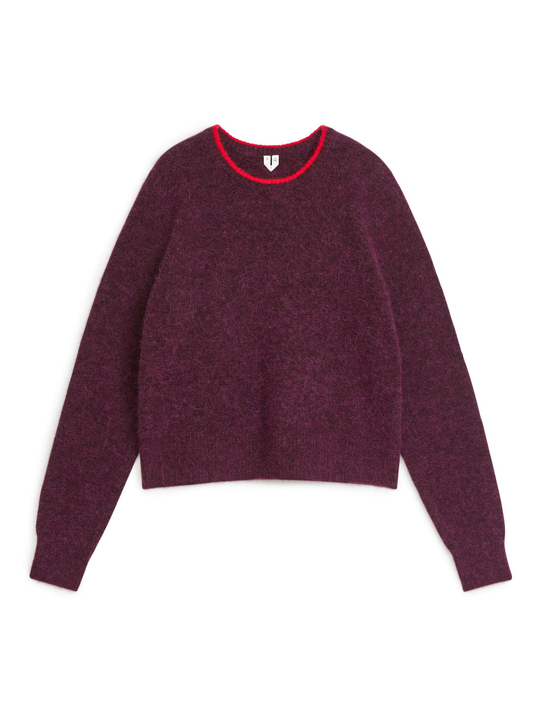 Pull en alpaga mélangé-#543741-2327