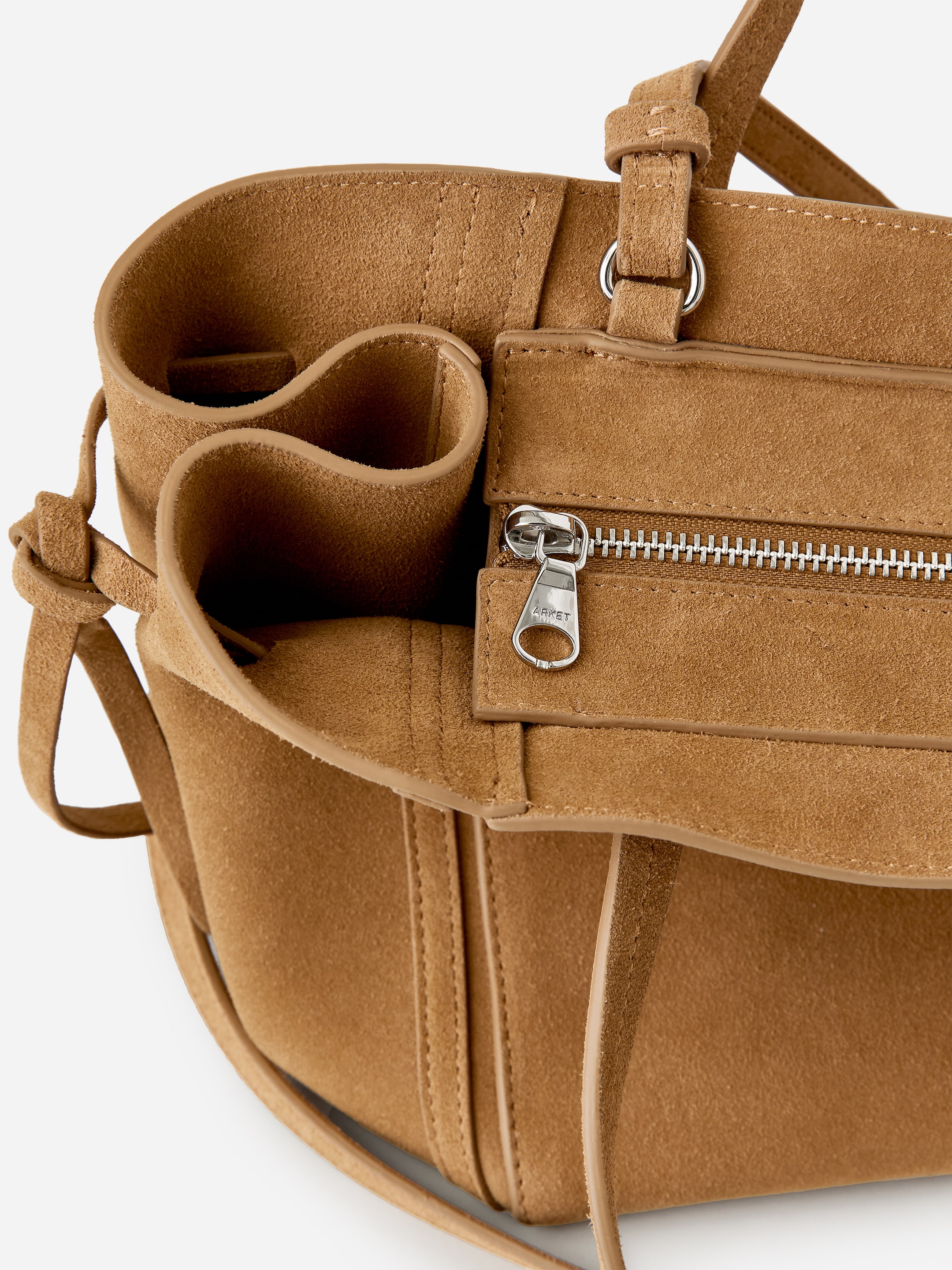 Bolso de piel estilo tote - Marrón - Women - StillMedia/DescriptiveDetail - 1
