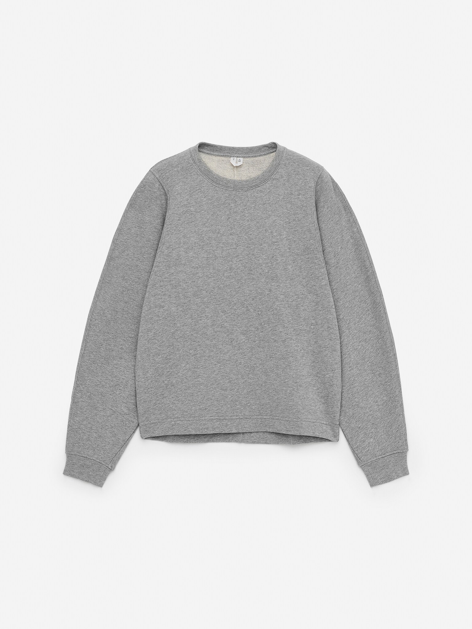 Cocoon Cotton Sweatshirt - Grey