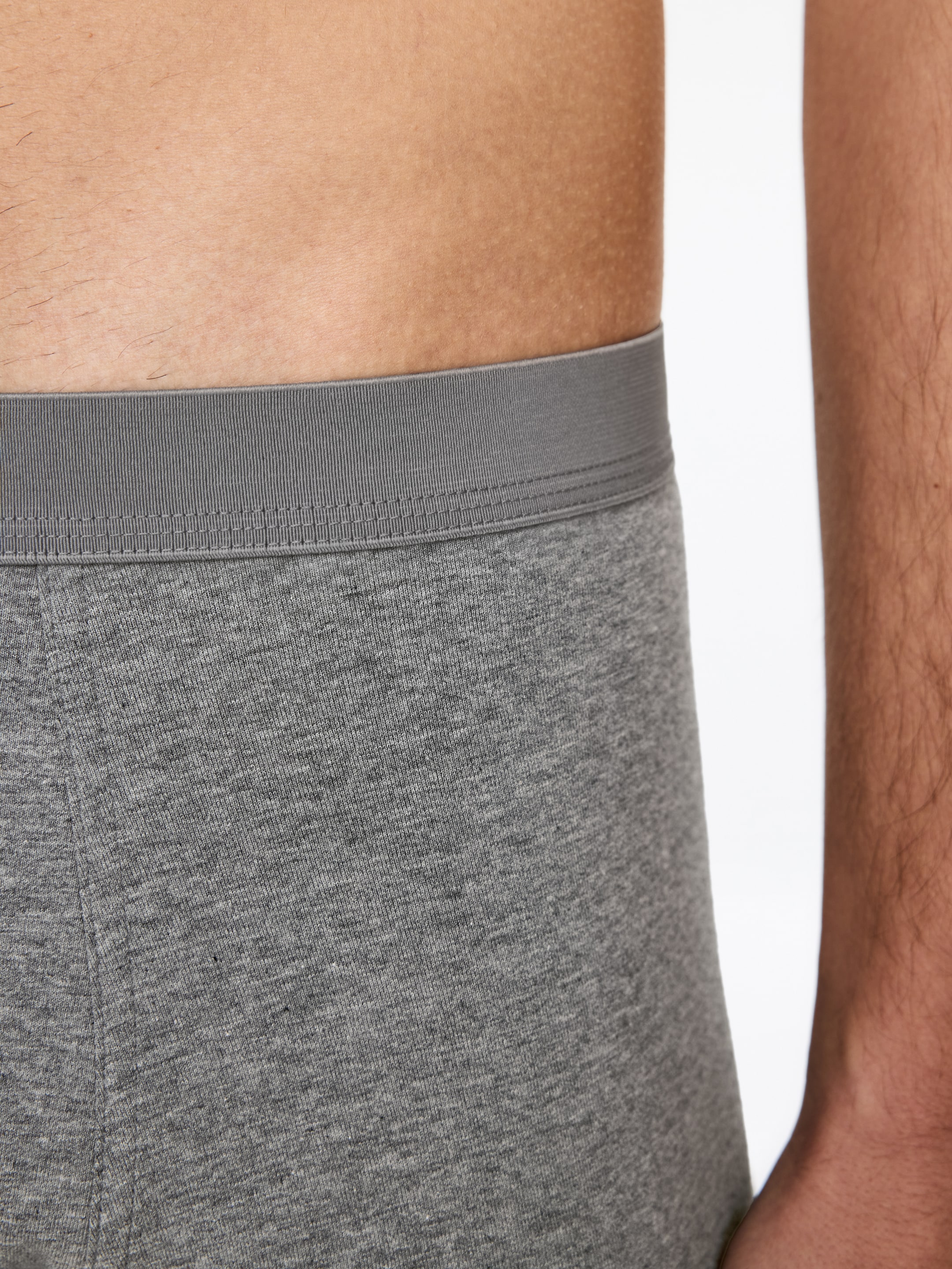 Lange Boxer aus Jersey, 3er-Set - Grau - Regular Fit - Herren - StillMedia/Lookbook - 3