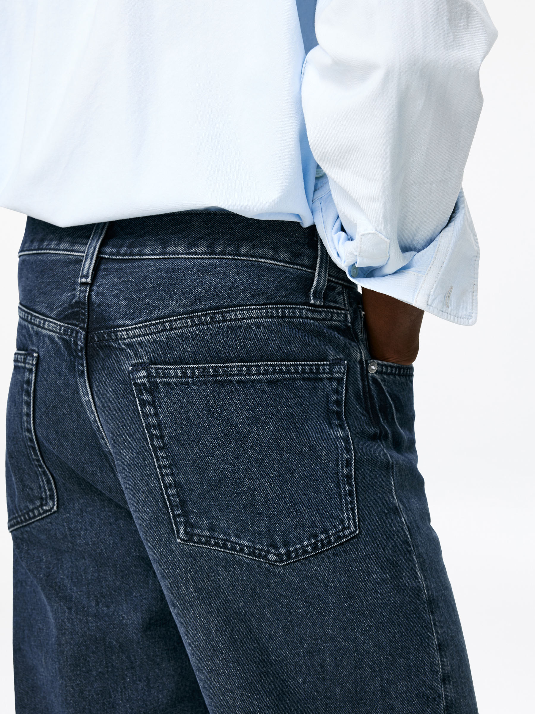 Jean large MIST - Bleu foncé - Loose fit - Homme - StillMedia/Lookbook - 5