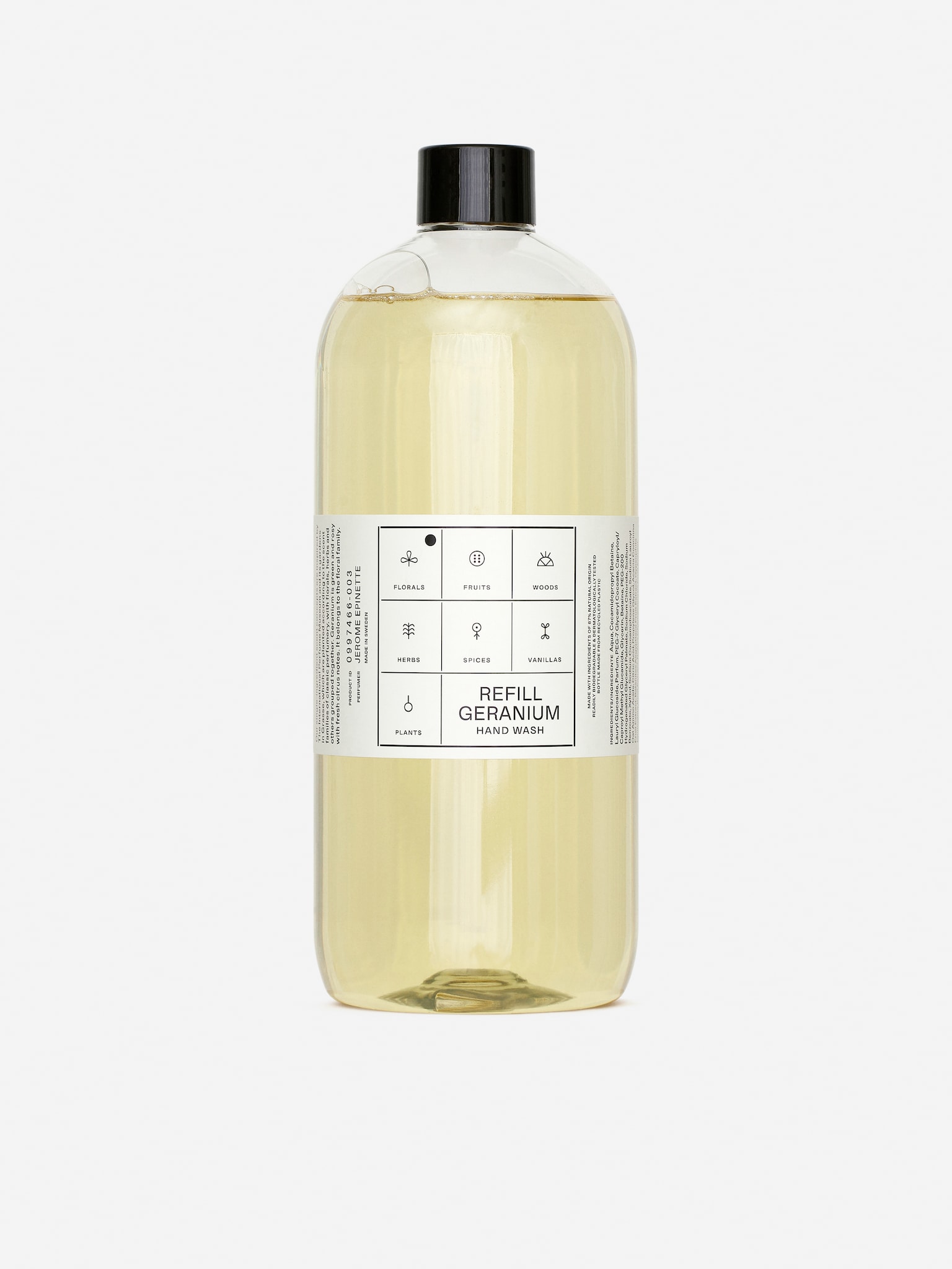Handwaschlotion, Nachfüllpackung 1 000  ml - Geranie/Eichenmoos/Verbene