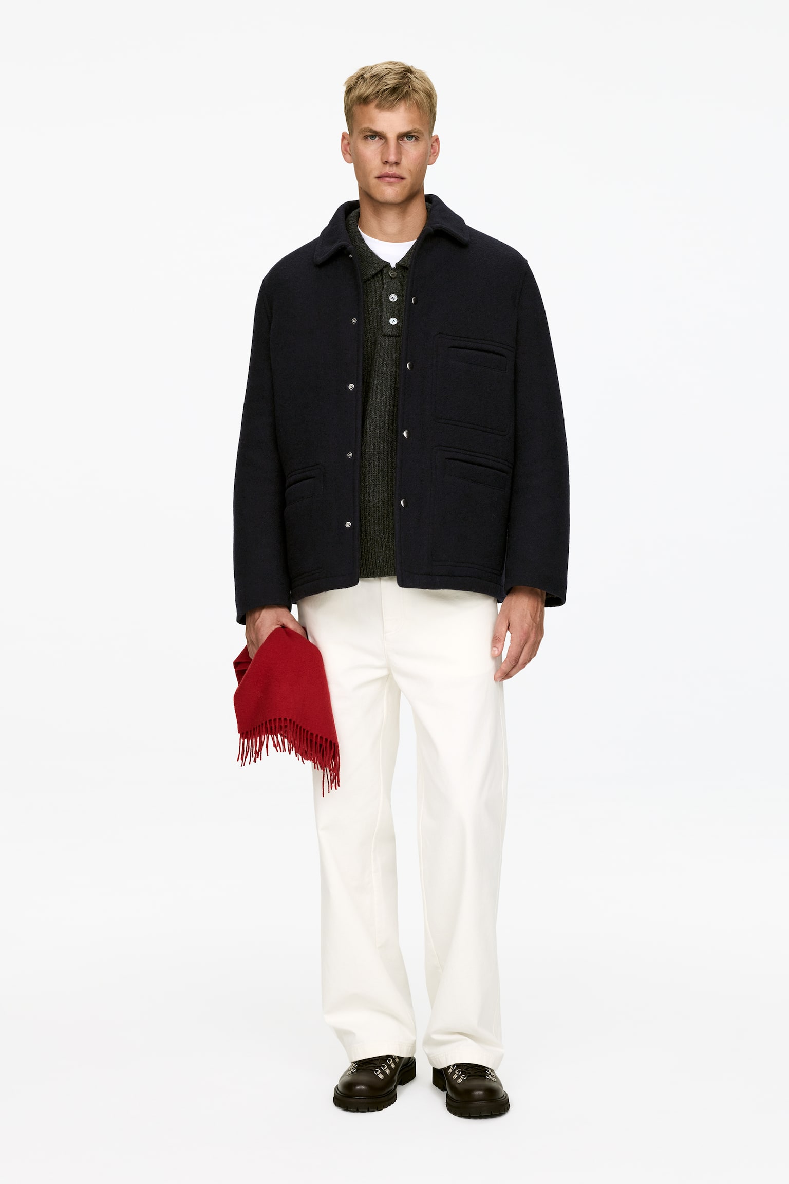 Jack van een wolmix - Donkerblauw - 1