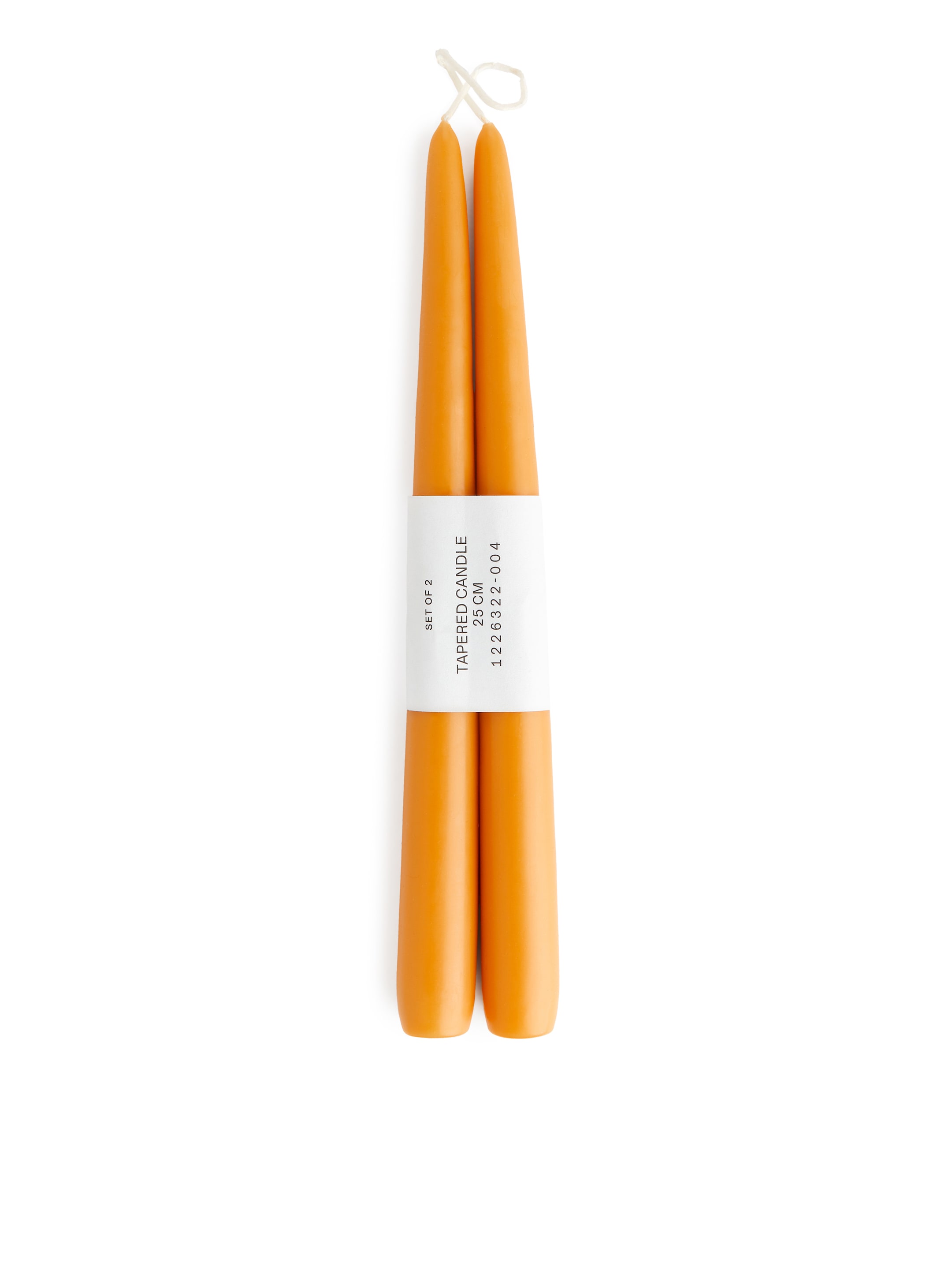 Größeres Bild anzeigen: Schmal zulaufende Kerzen, 2er-Set - Gelb - Home All | H&M AT 1