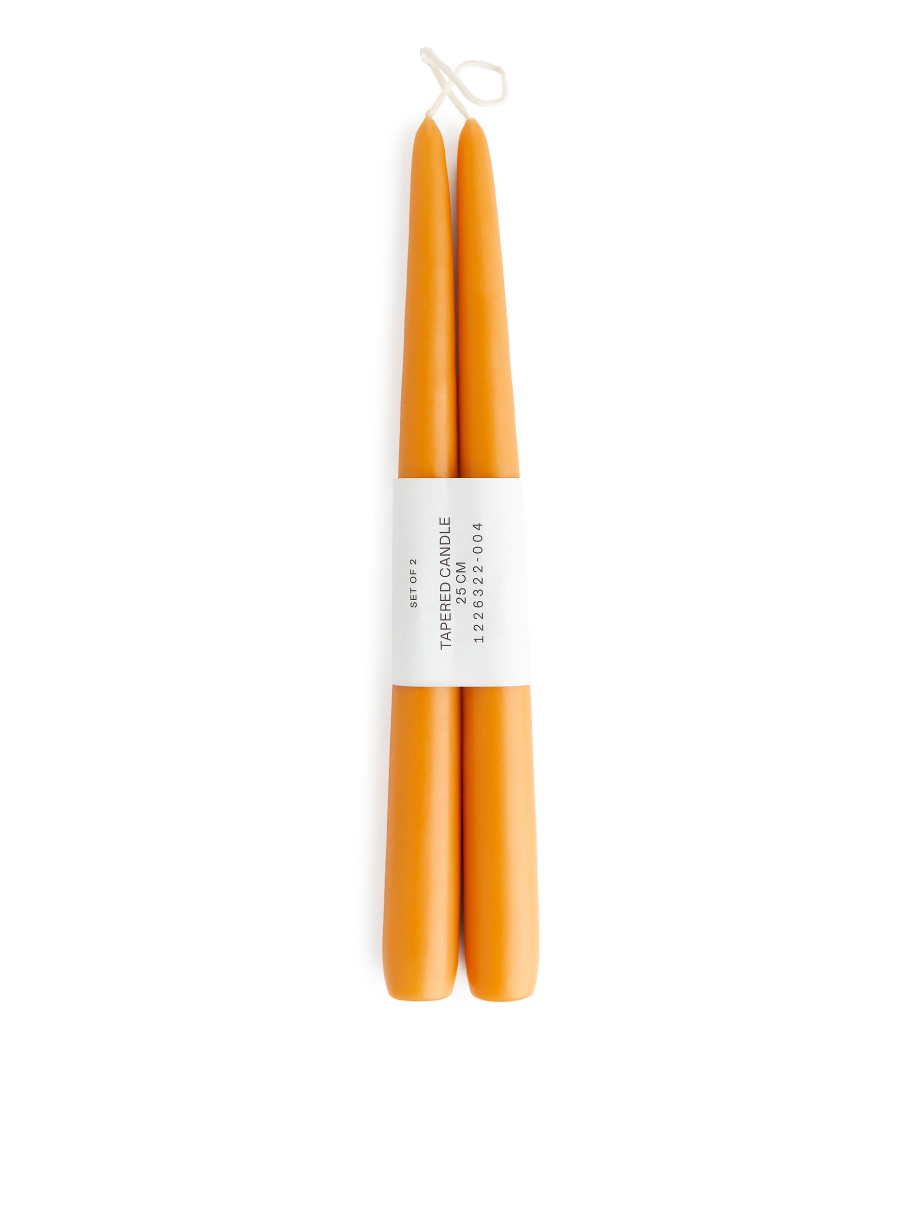 Tapered Candles Set of 2 - Yellow - Homeware - StillMedia/DescriptiveStillLife - 2