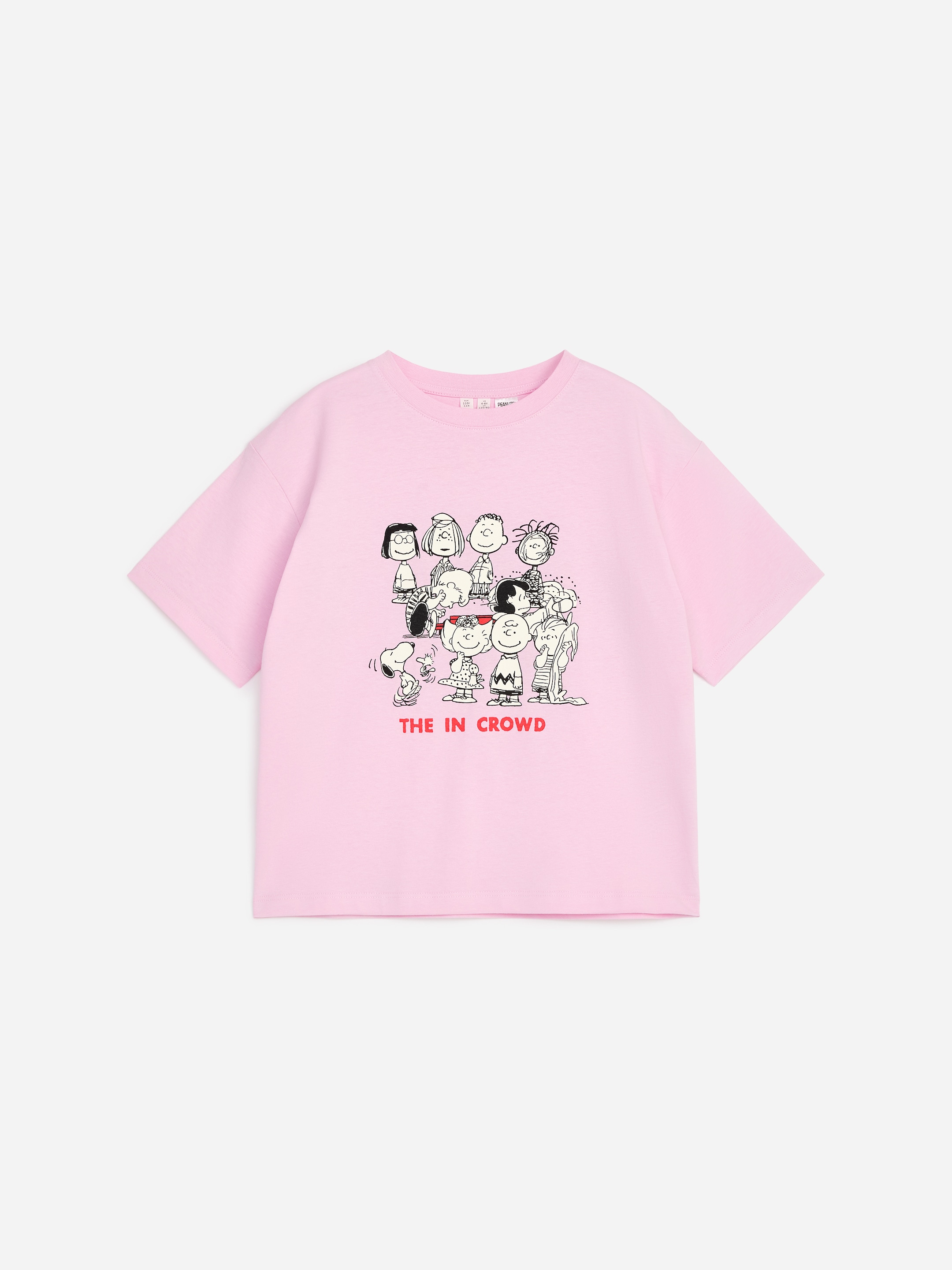 Peanuts T-Shirt-Pink-20037
