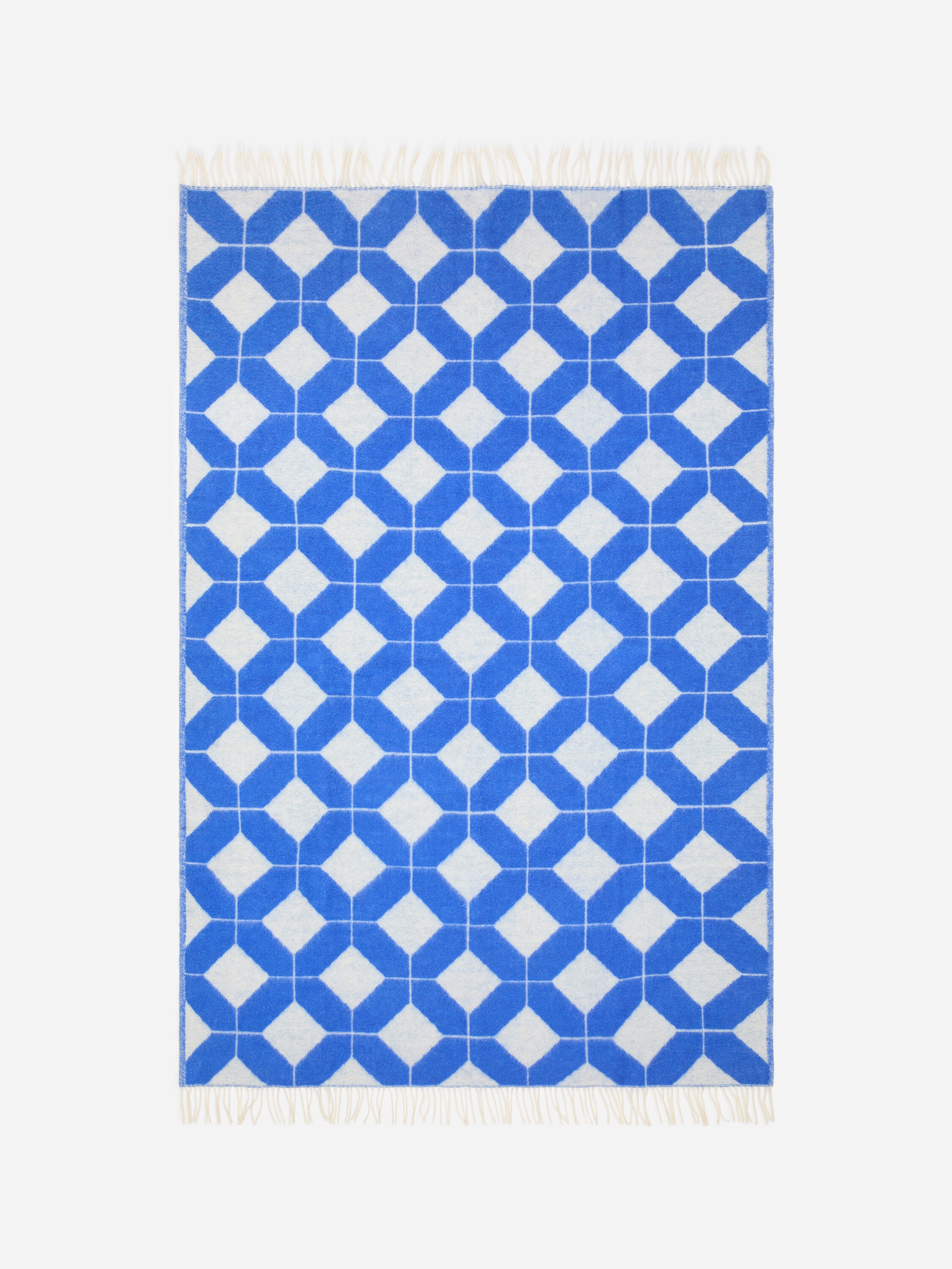 ARKET ブルーブランケット Klippan Wool Blanket – Blue – ARKET WW