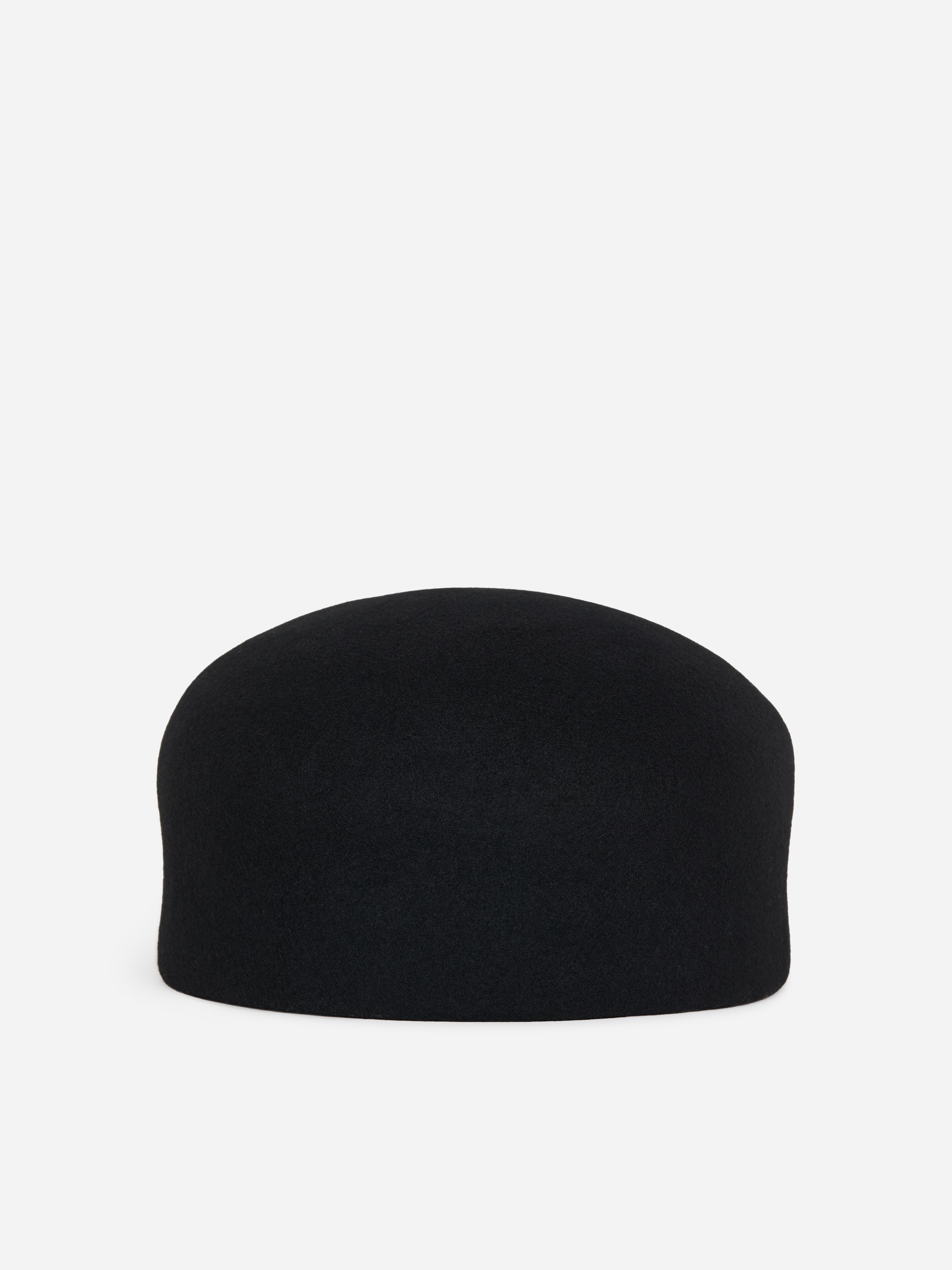 Boiled Wool Hat-Black-20304
