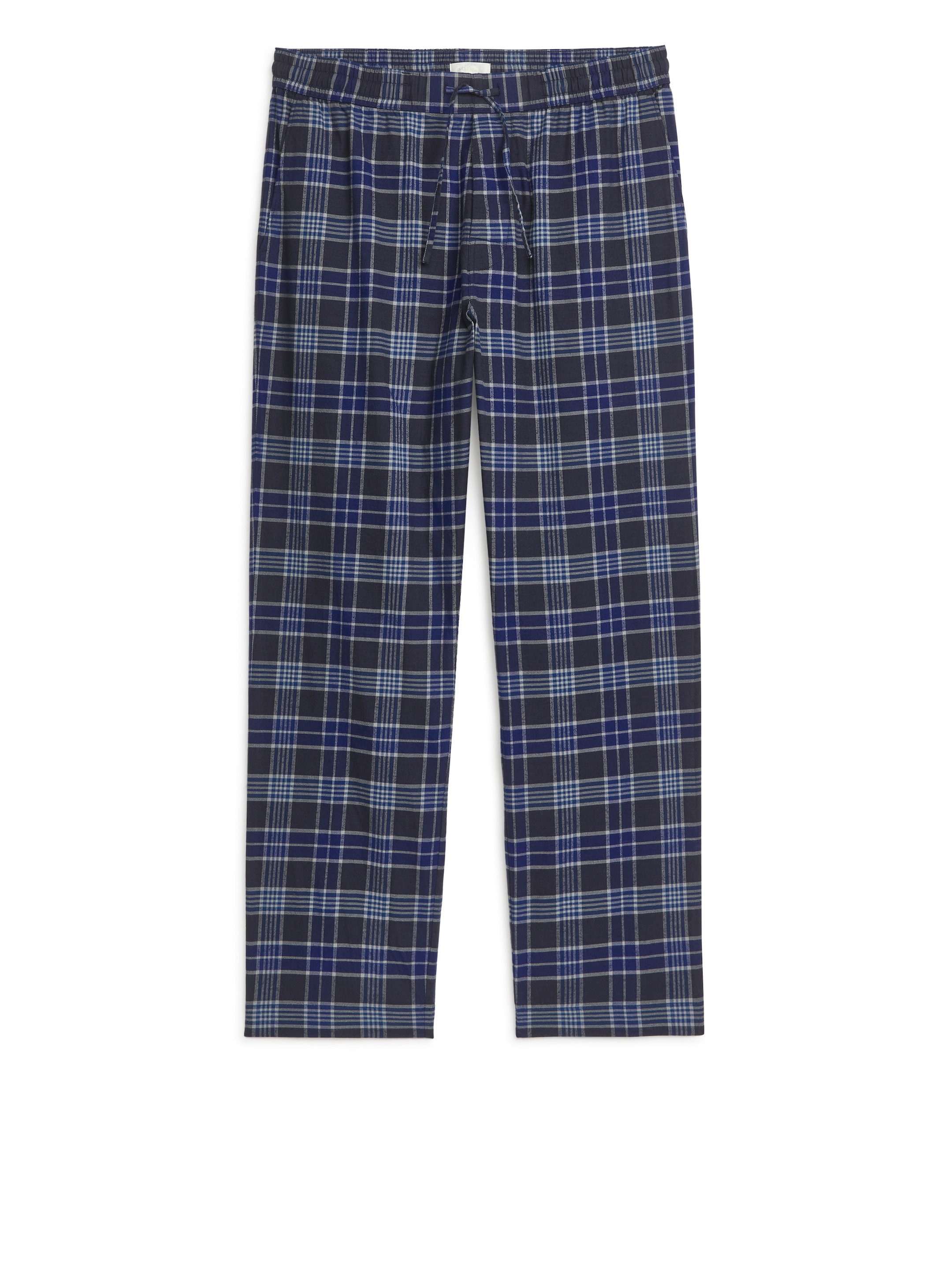 Flannel Pyjama Trousers-#222E5A-11380