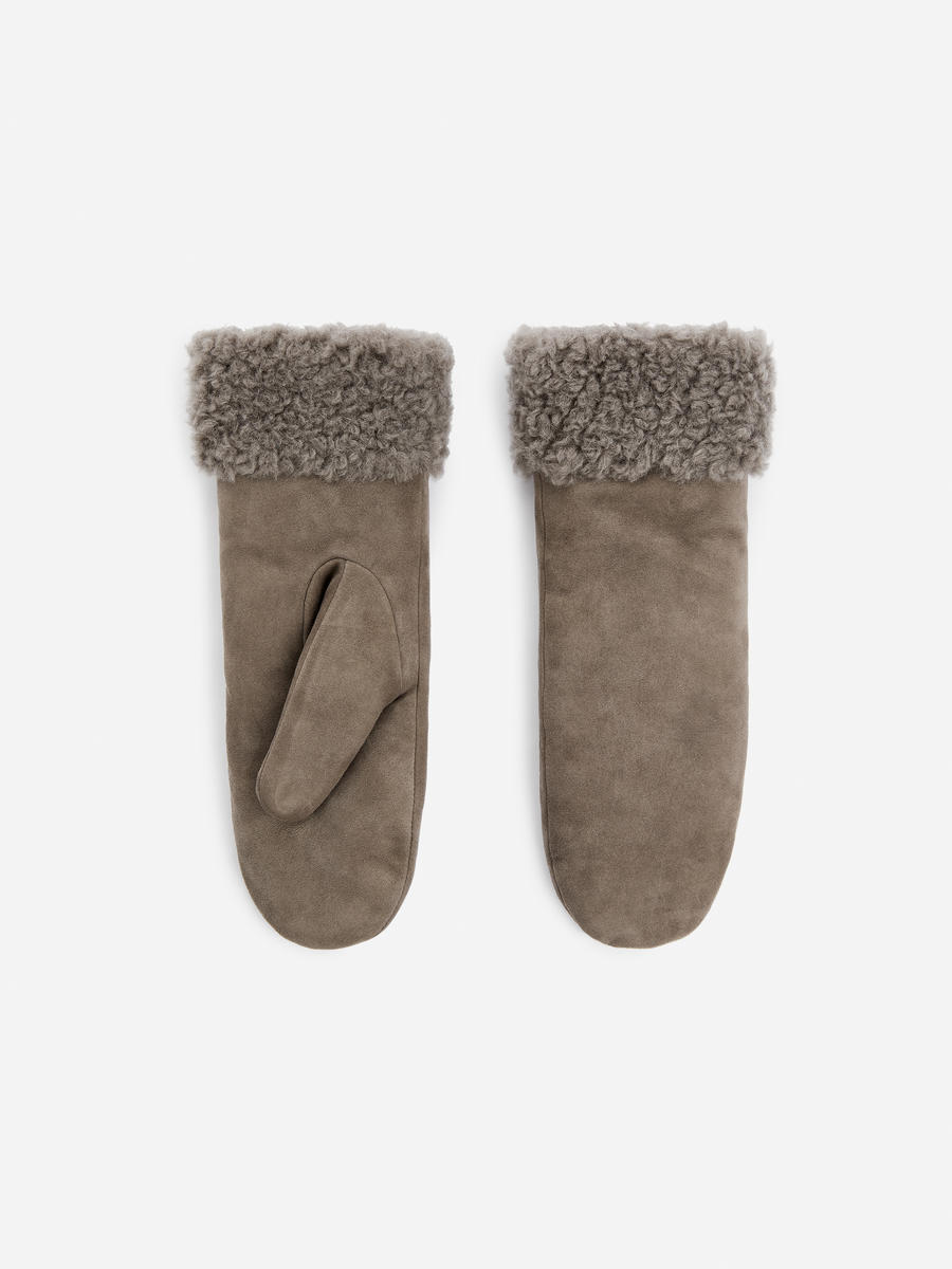 Bottes D'hiver Clark's Pour Fille - Taille 4F - Daim Marron Doublé - Occasion