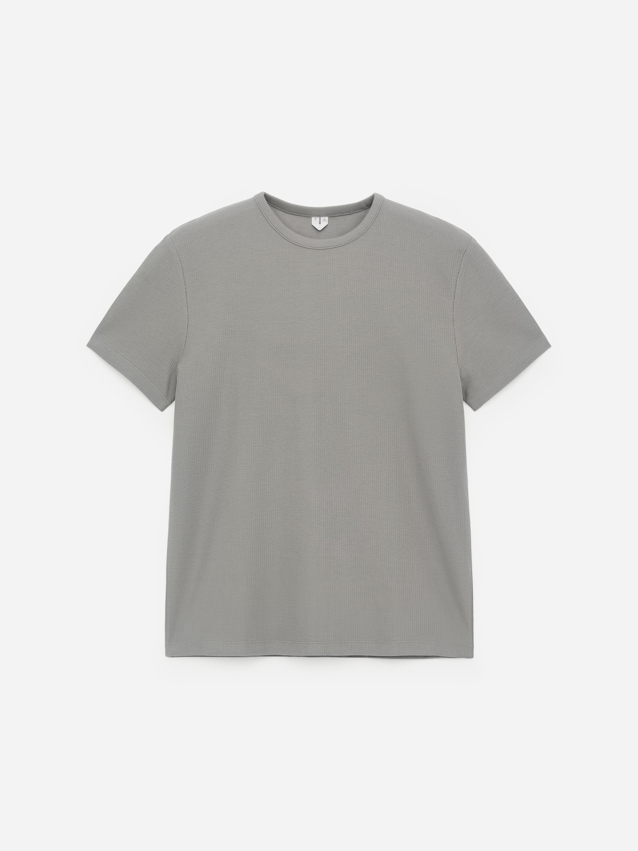 T-shirt i bomull-Grå-17866