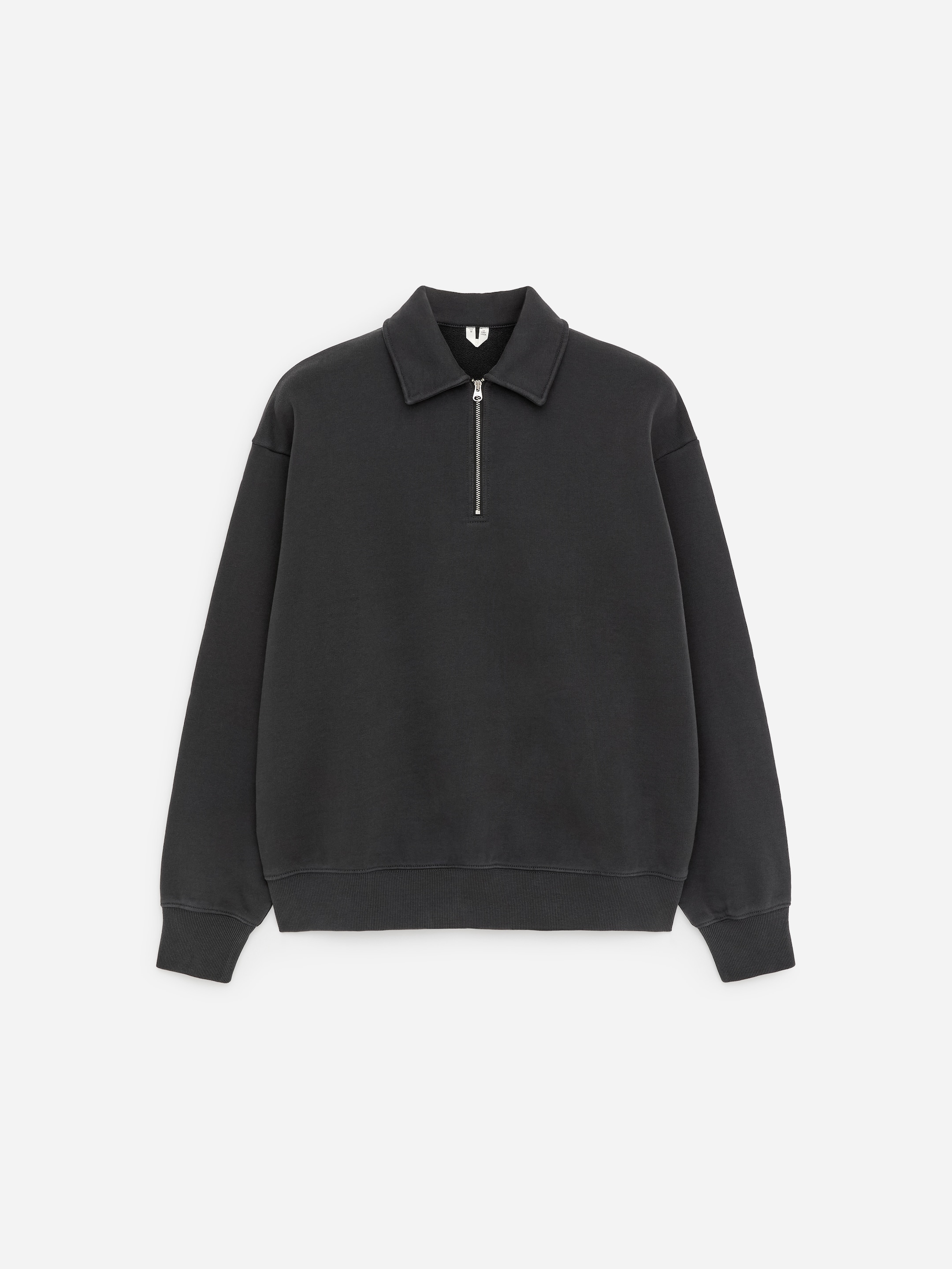 Half Zip Polo Shirt-Blue-18385