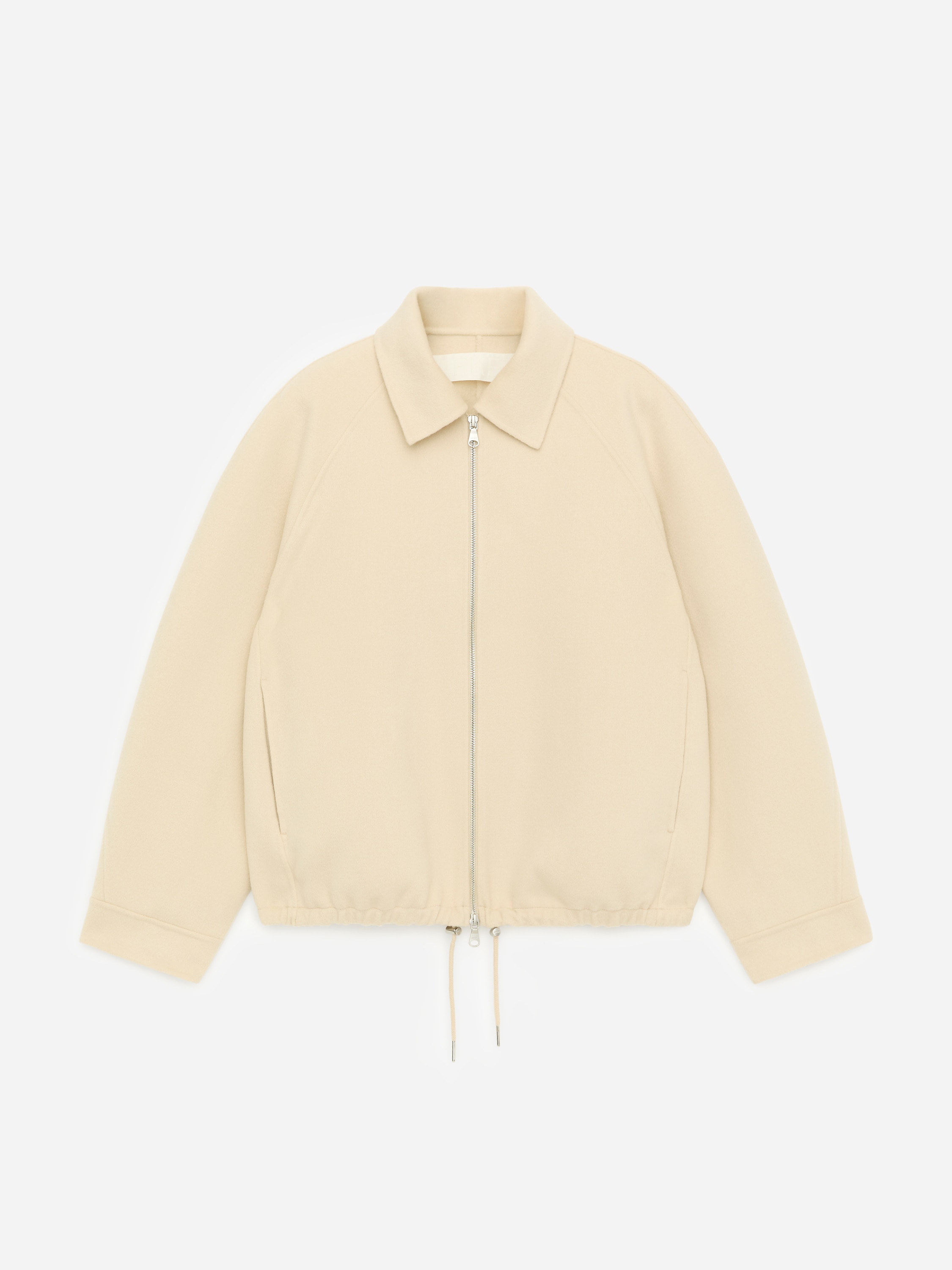 Veste en laine mélangée doublée - Beige