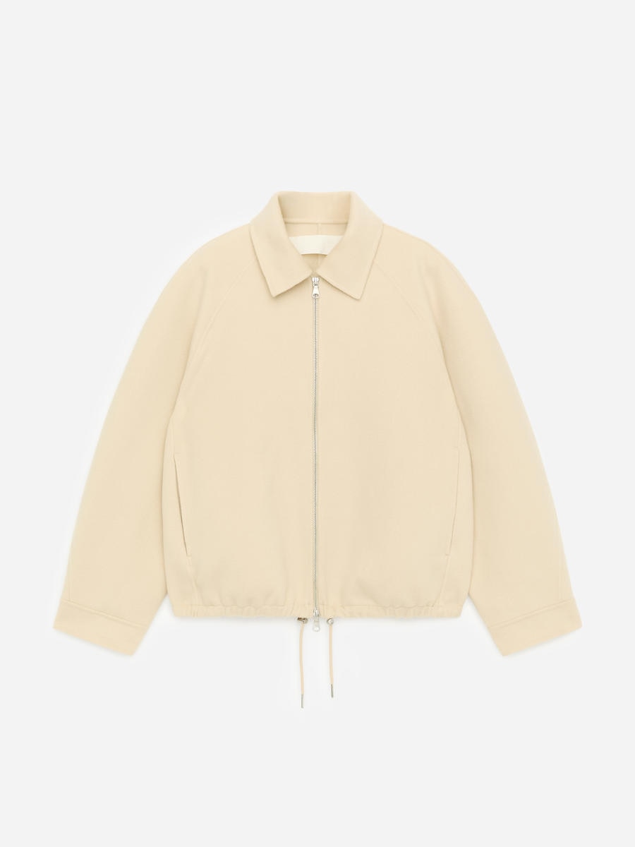 ARKET Women's  Wool-Blend Doublé Jacket Beige,  size S