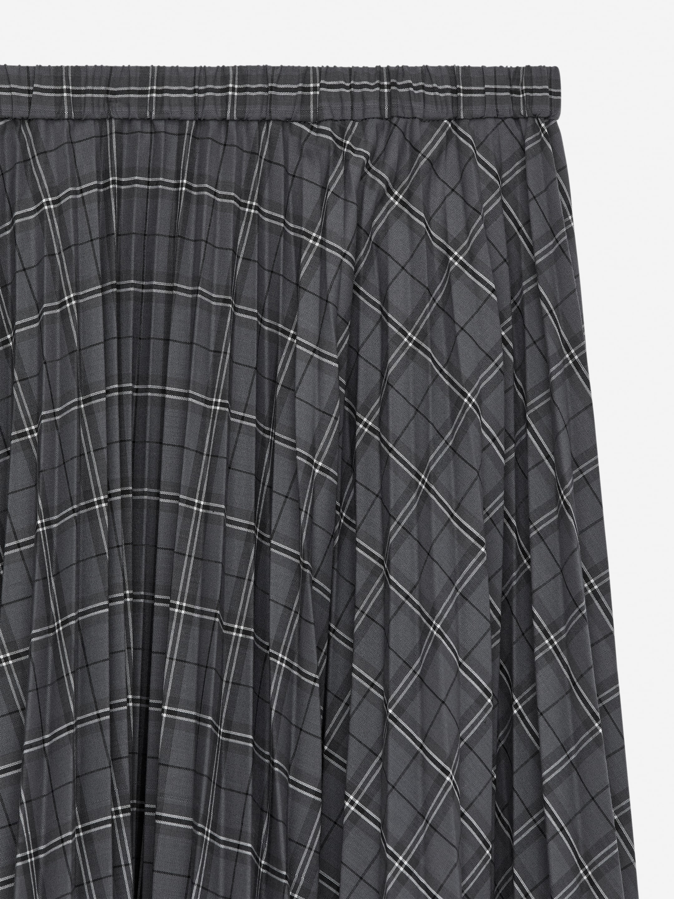 Größeres Bild ansehen: Faltenrock - Grau/Karos - Ladies | H&M DE 6