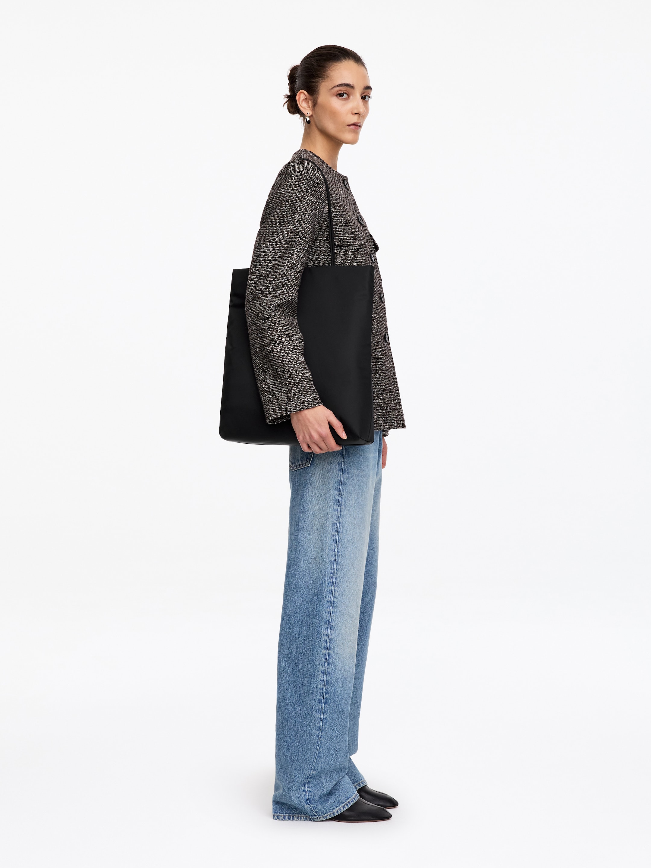 Borsa tote in nylon - Nero - women - StillMedia/Lookbook - 4