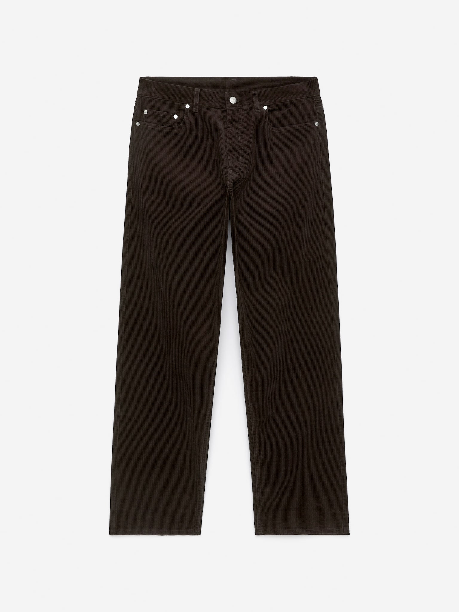 Pantalones de pana LOOSE - Marrón/Negro/Topo claro - 2