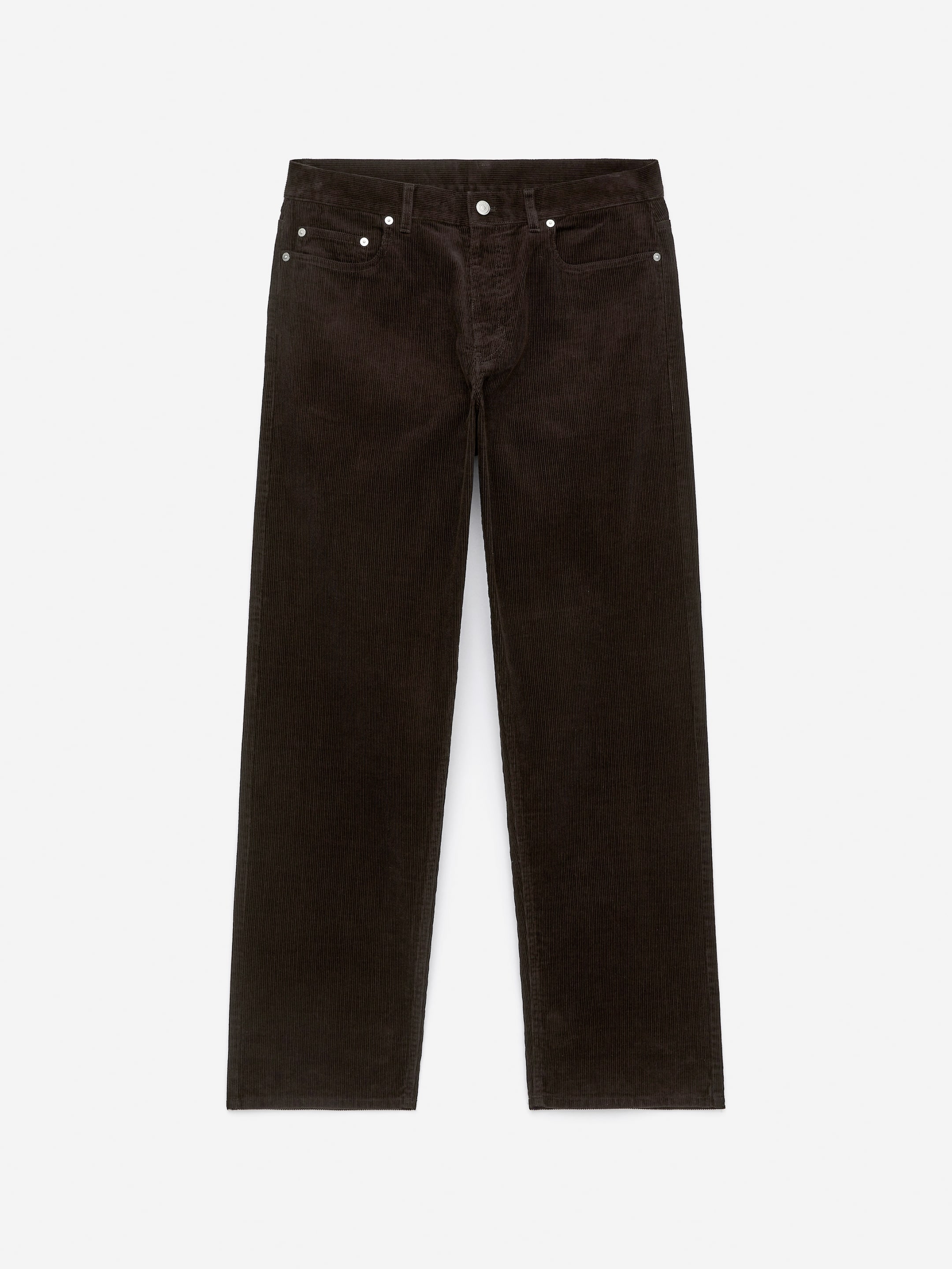 Visualizza immagine più grande: Pantaloni AMPI in velluto a coste - Marrone - UOMO | H&M IT 5