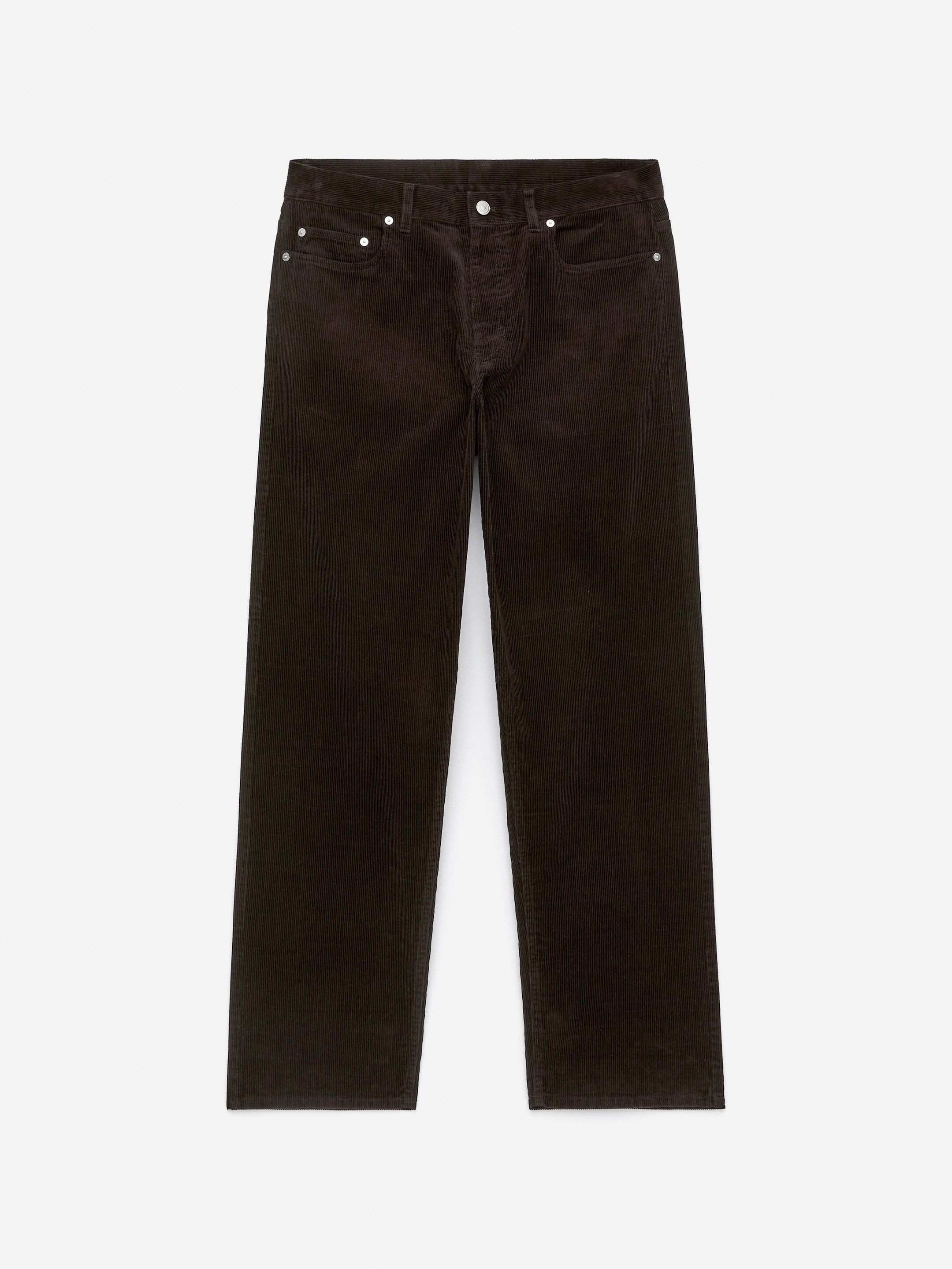 LOOSE Corduroy Trousers-#3F3838-16003