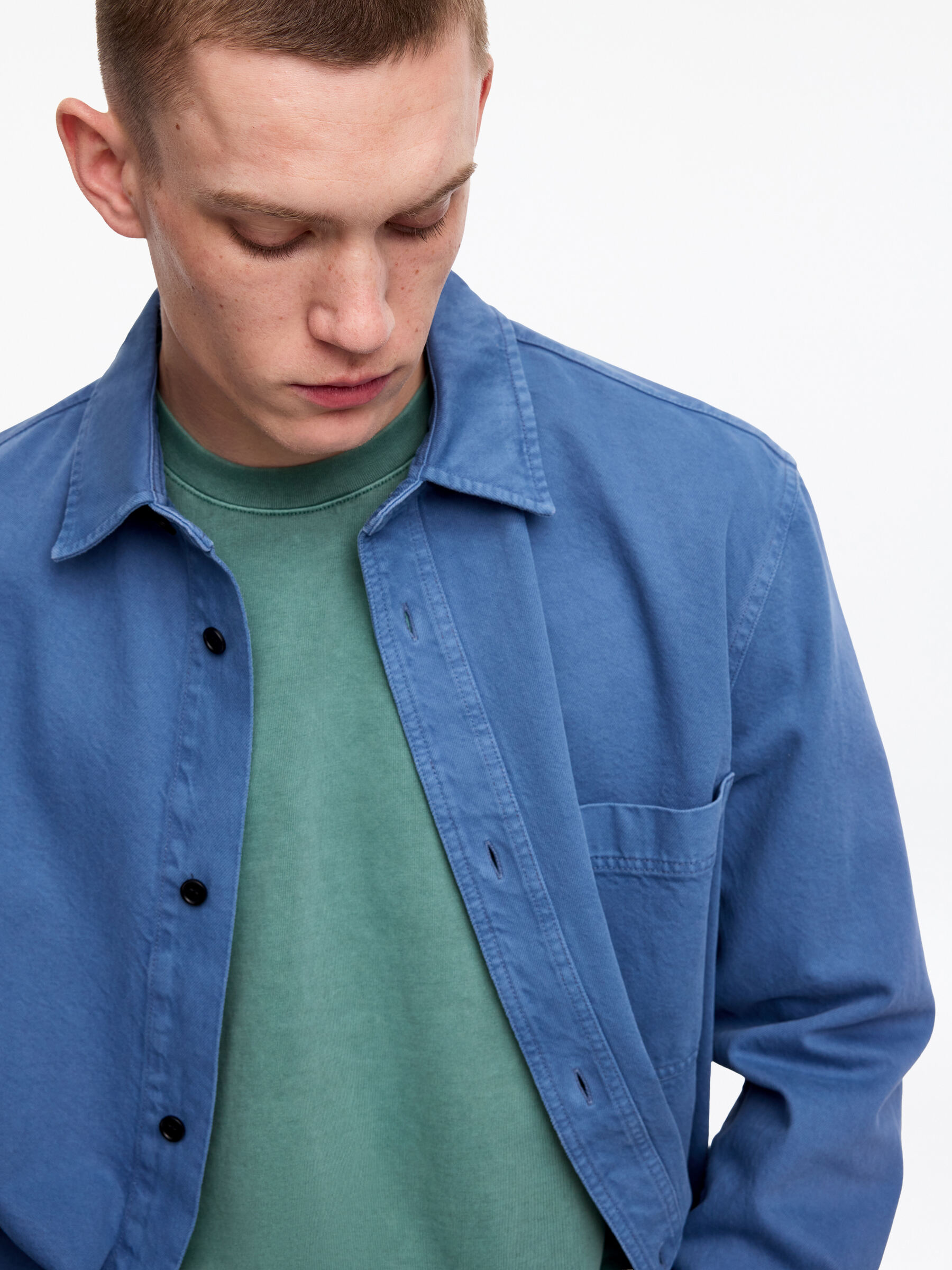 Langarmshirt - Grün - Regular Fit - Men - StillMedia/Lookbook - 4