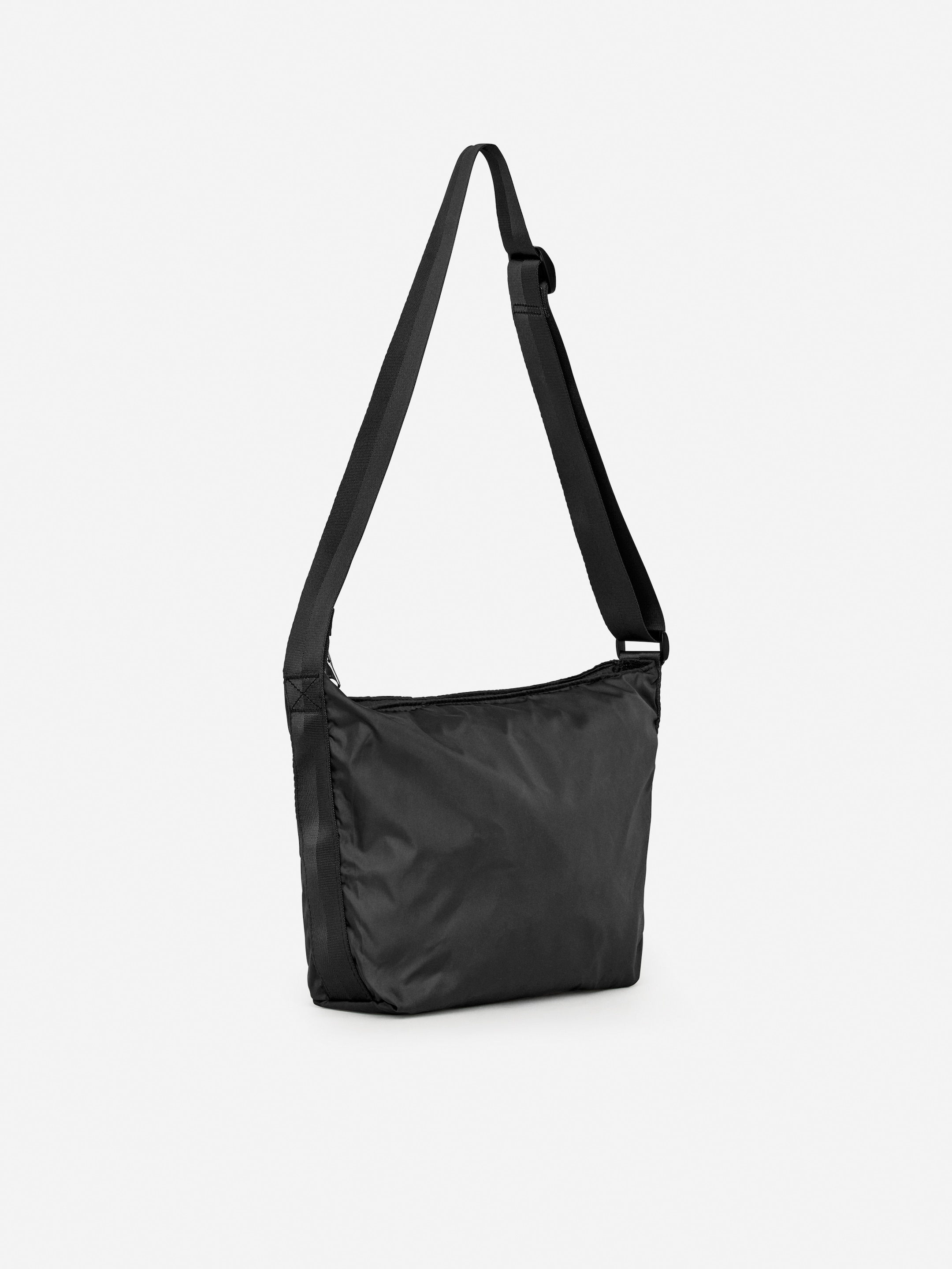 Packable Small Messenger Bag - Black - Men - StillMedia/DescriptiveStillLife - 12