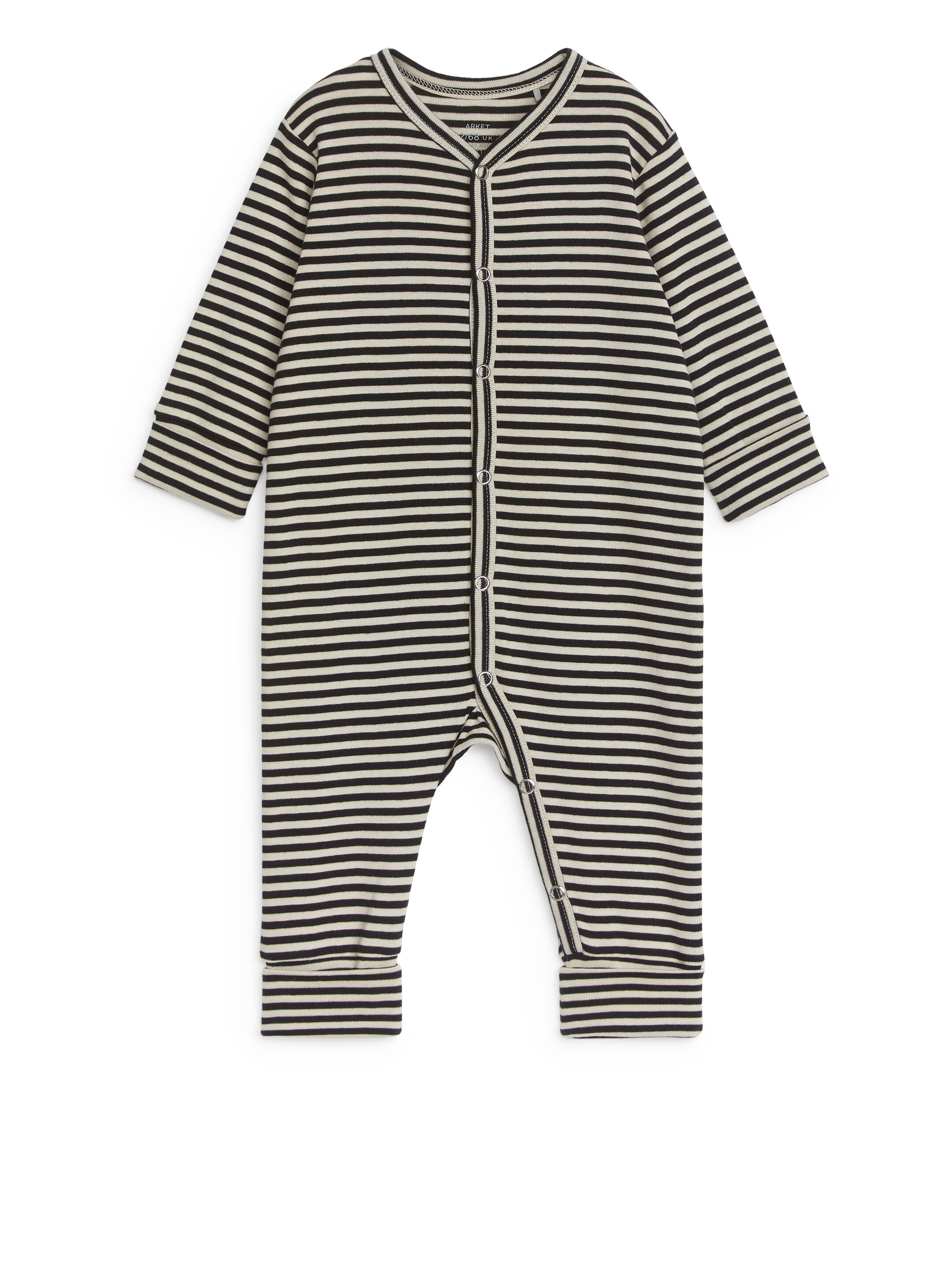 Ingrandisci l'immagine: All-in-One Pyjama Set of 2 - White/Oat - BAMBINO | H&M CH 2