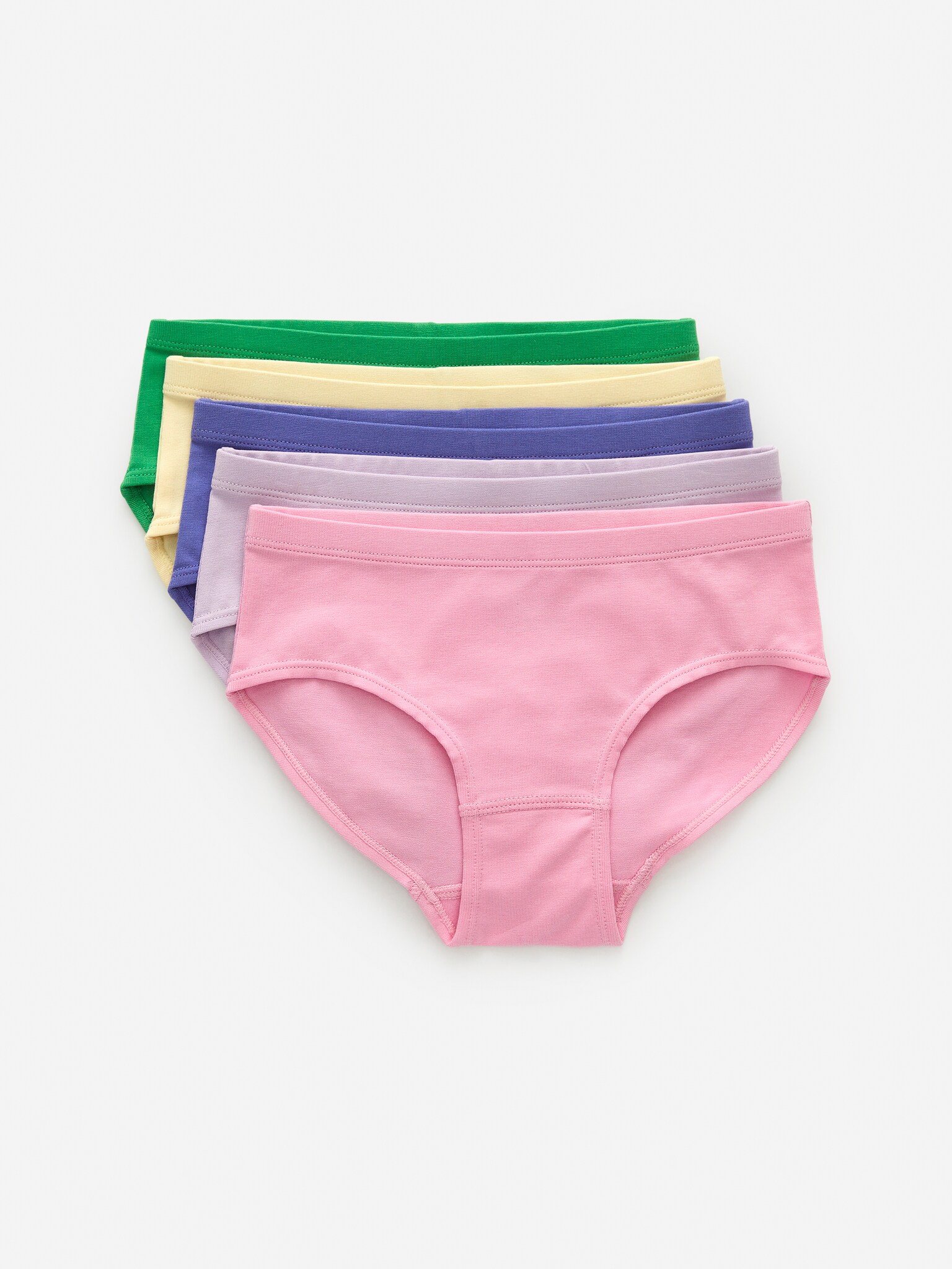 Set da 5 slip in jersey di cotone - Multicolore/Lilla/Multicolore