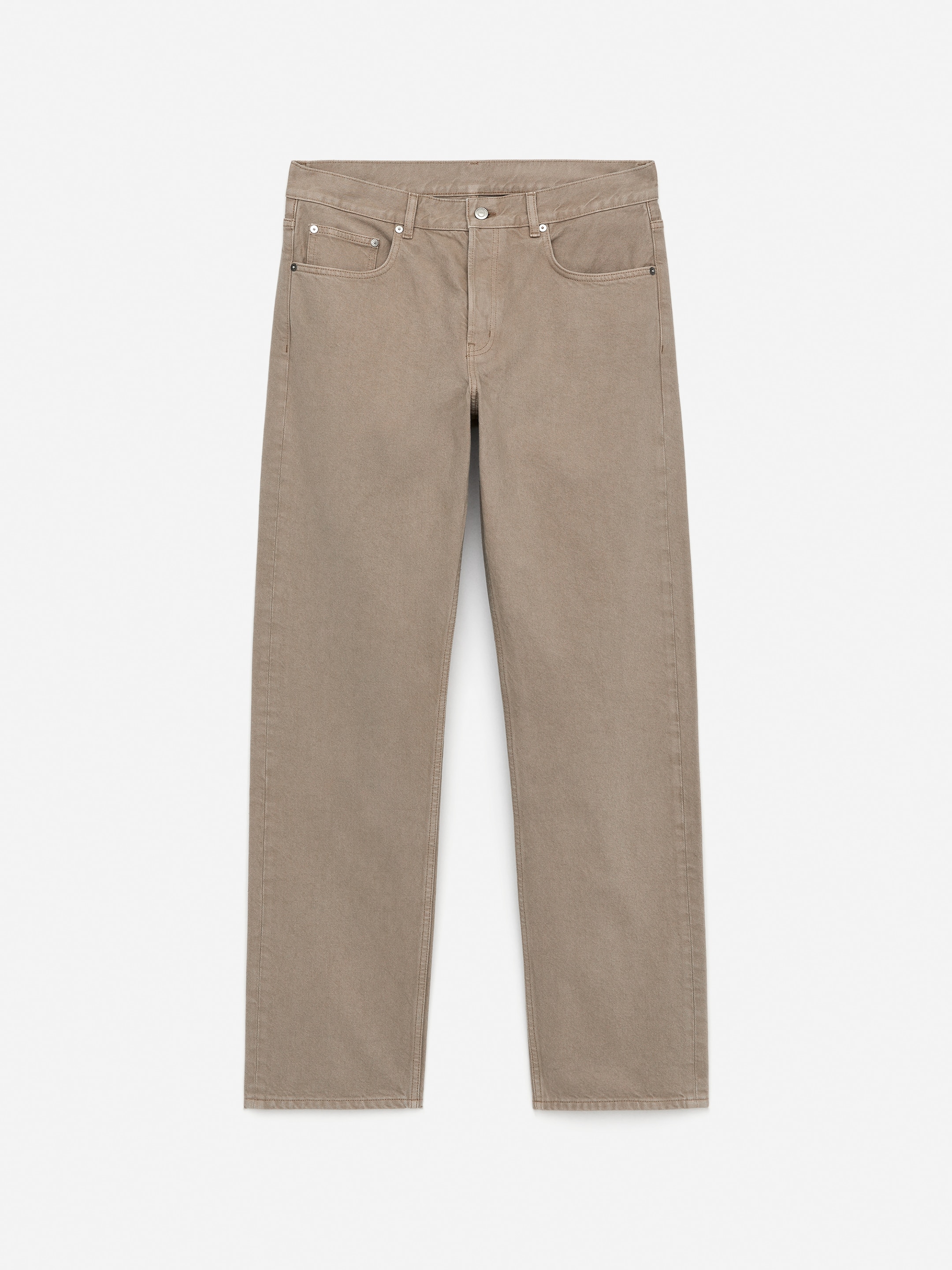 Jean droit ample OCEAN-Beige-14958
