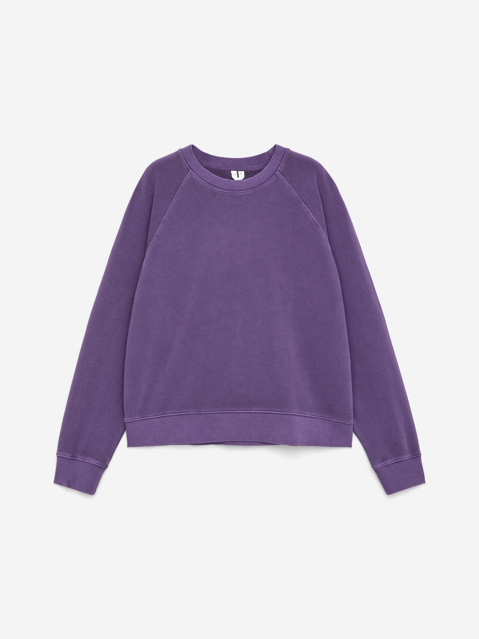 Bluza z tkaniny frotte - Fioletowy/Ciemnobrązowy/Czarny/Szary melanż/Różowy/Niebieski/Ciemnoniebieski - 2