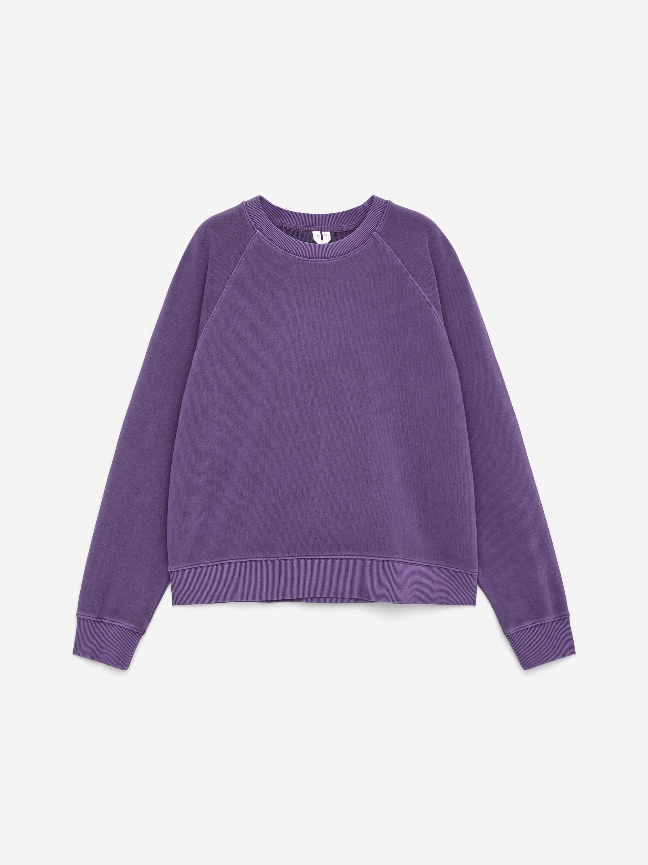 Terry Sweatshirt - Purple - Regular fit - Women - StillMedia/DescriptiveStillLife - 2