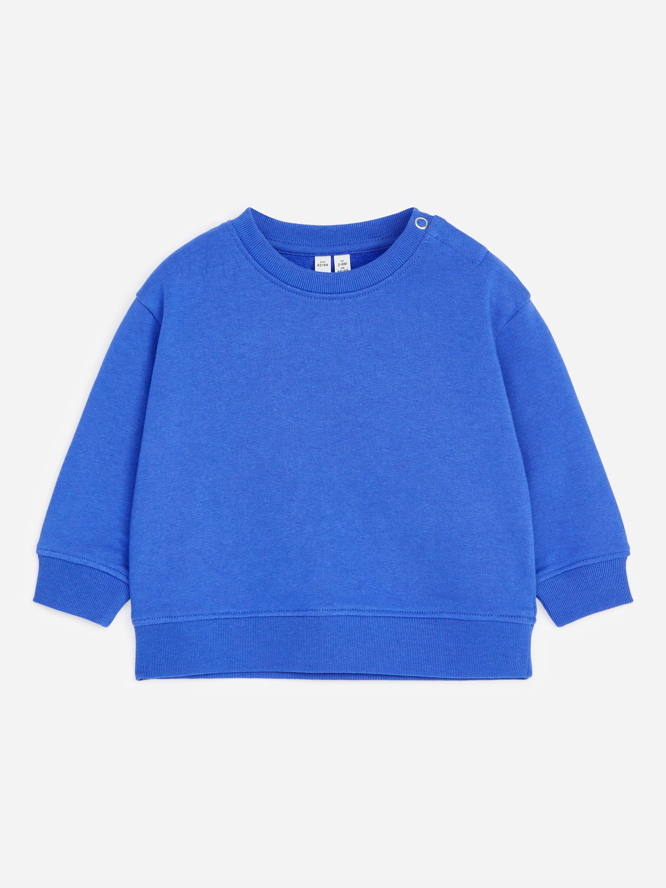 Cotton Sweatshirt-Blue-19940