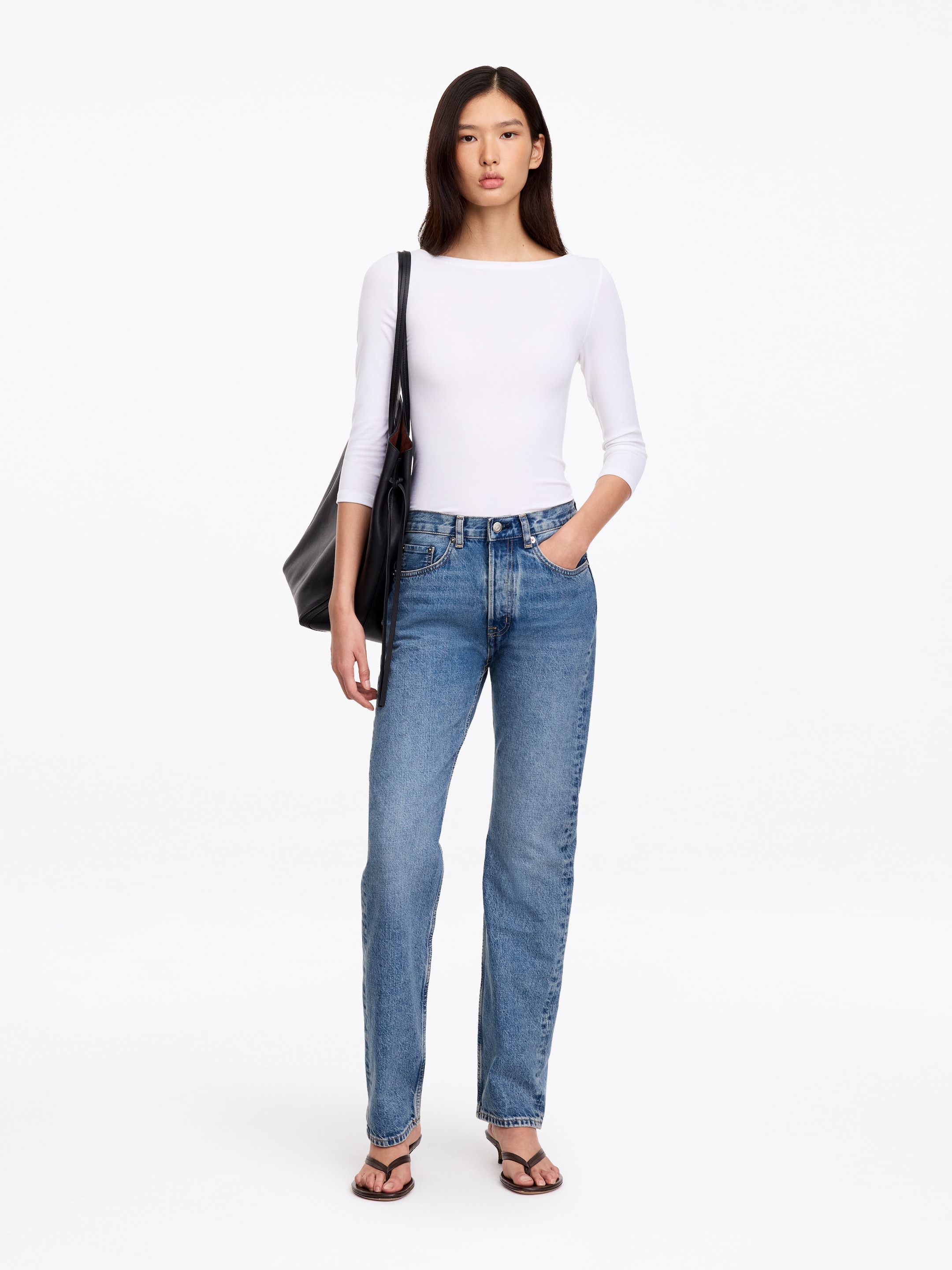 Jeans SNOW straight-Blue-18065