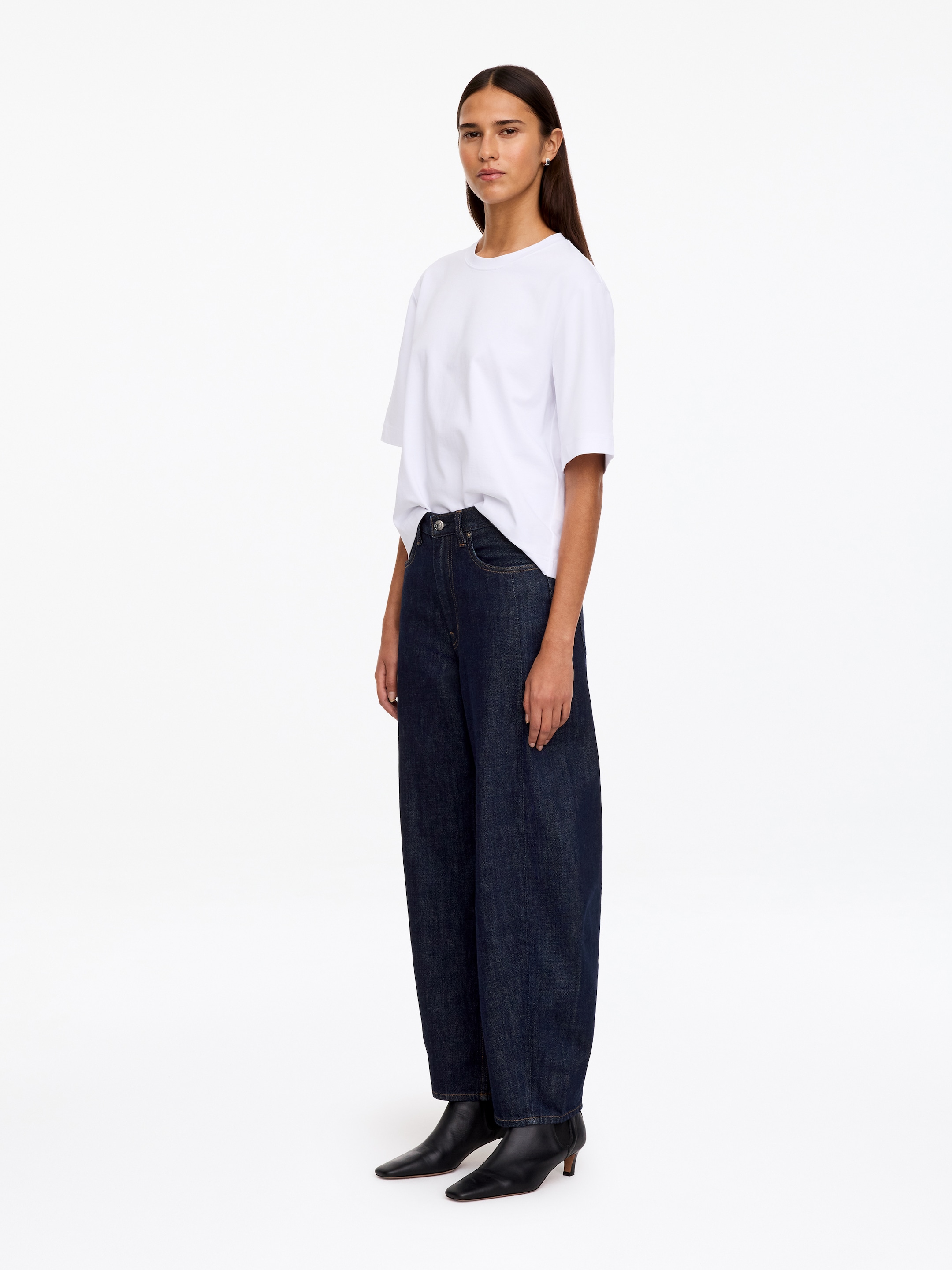 Jeans BLOOM barrel - Blu scuro - Relaxed fit - women - StillMedia/Lookbook - 4
