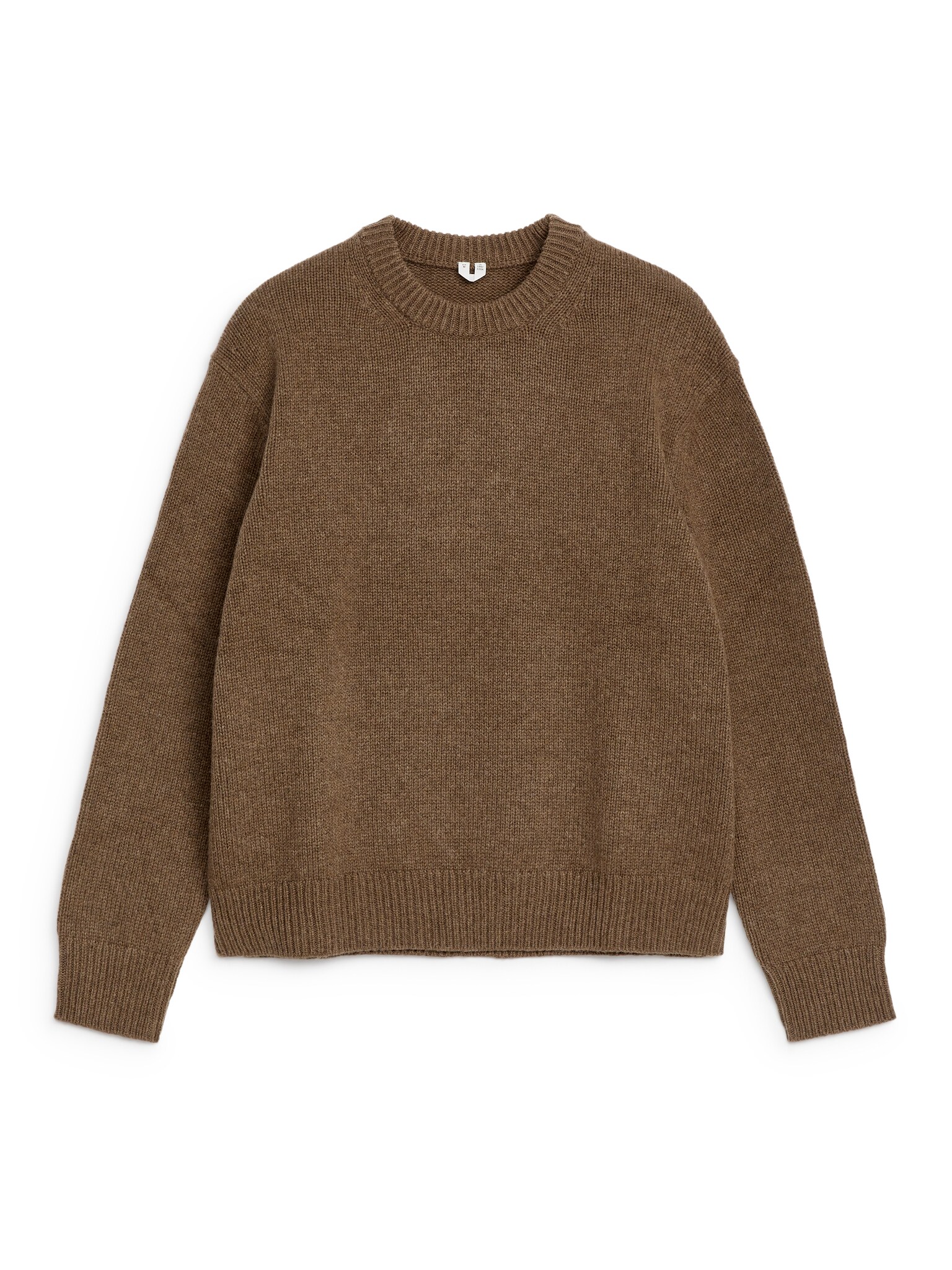 Těžký pletený svetr z vlněné směsi - Brown/Beige Melange/Beige/Dark Blue/Dark Red/Black Melange/Grey/Blue Melange/Off White/Tmavě zelená